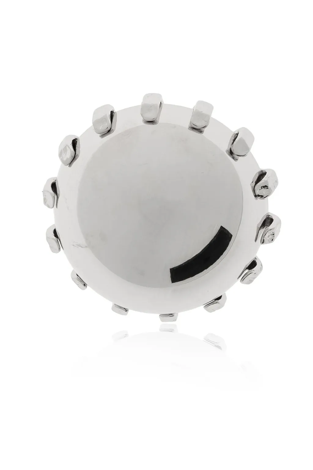 Marni Gear-Edge Stud Earrings