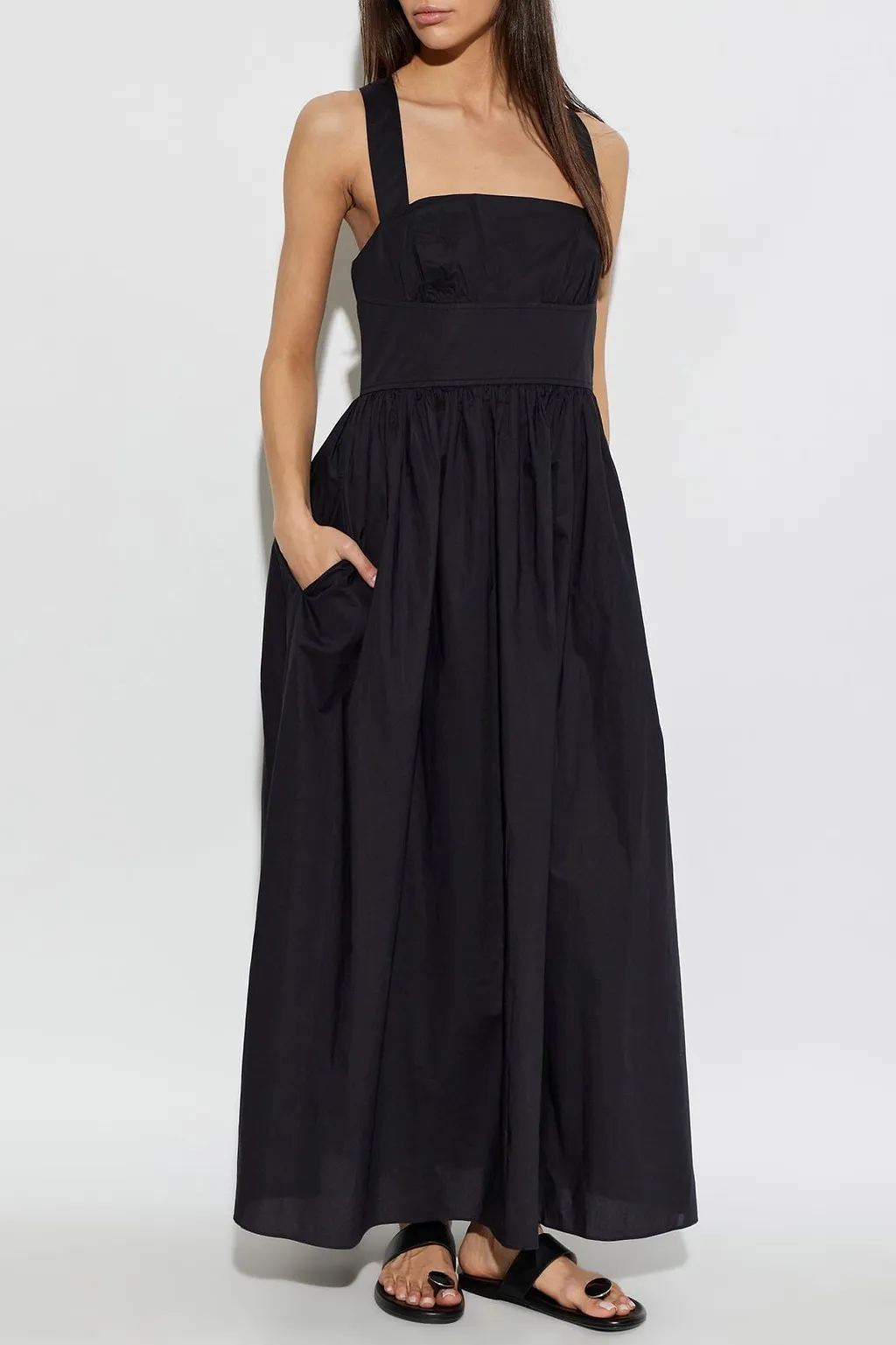 Matteau Crossback Midi Dress