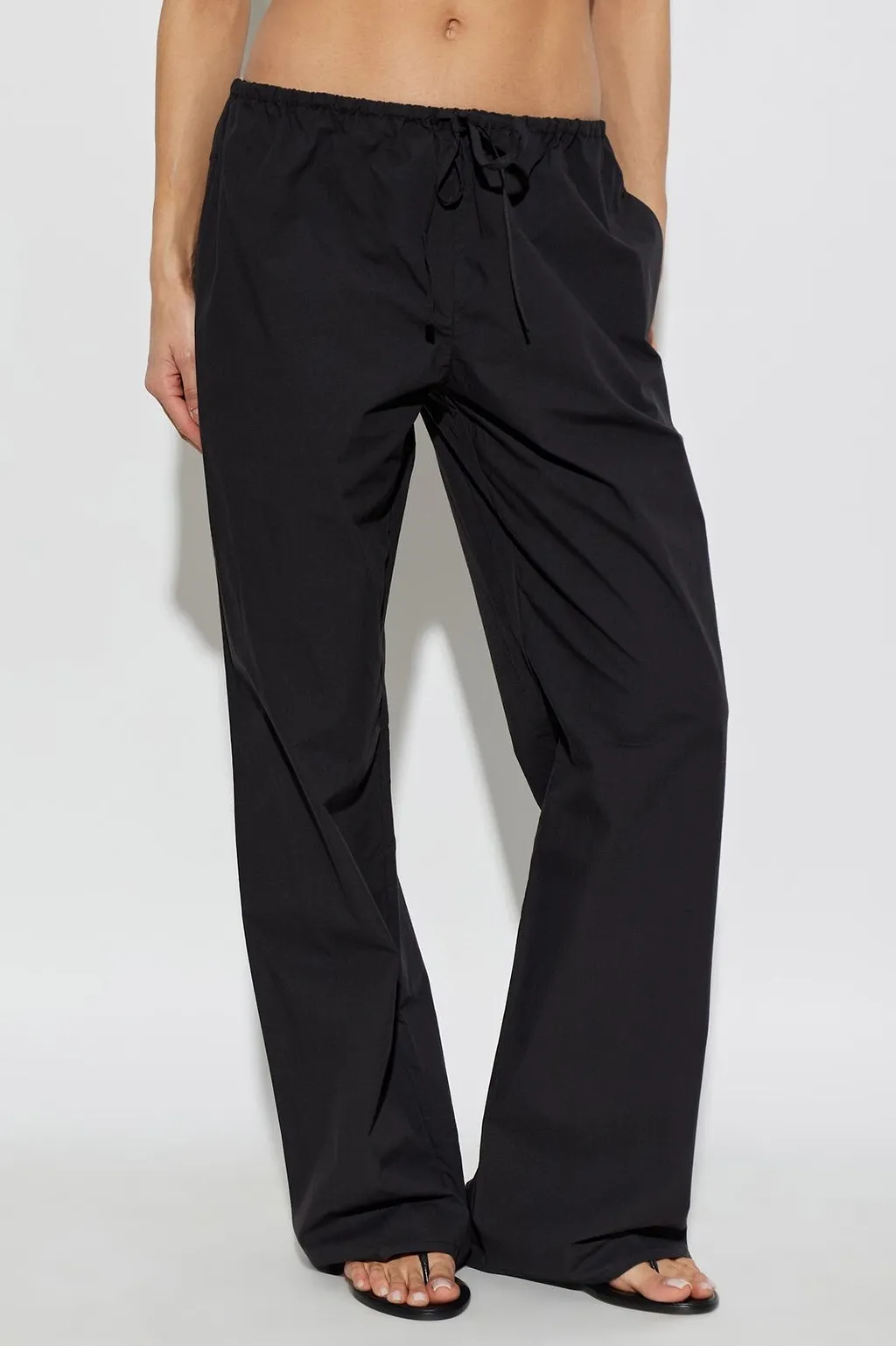 Matteau Drawstring Wide-Leg Pants