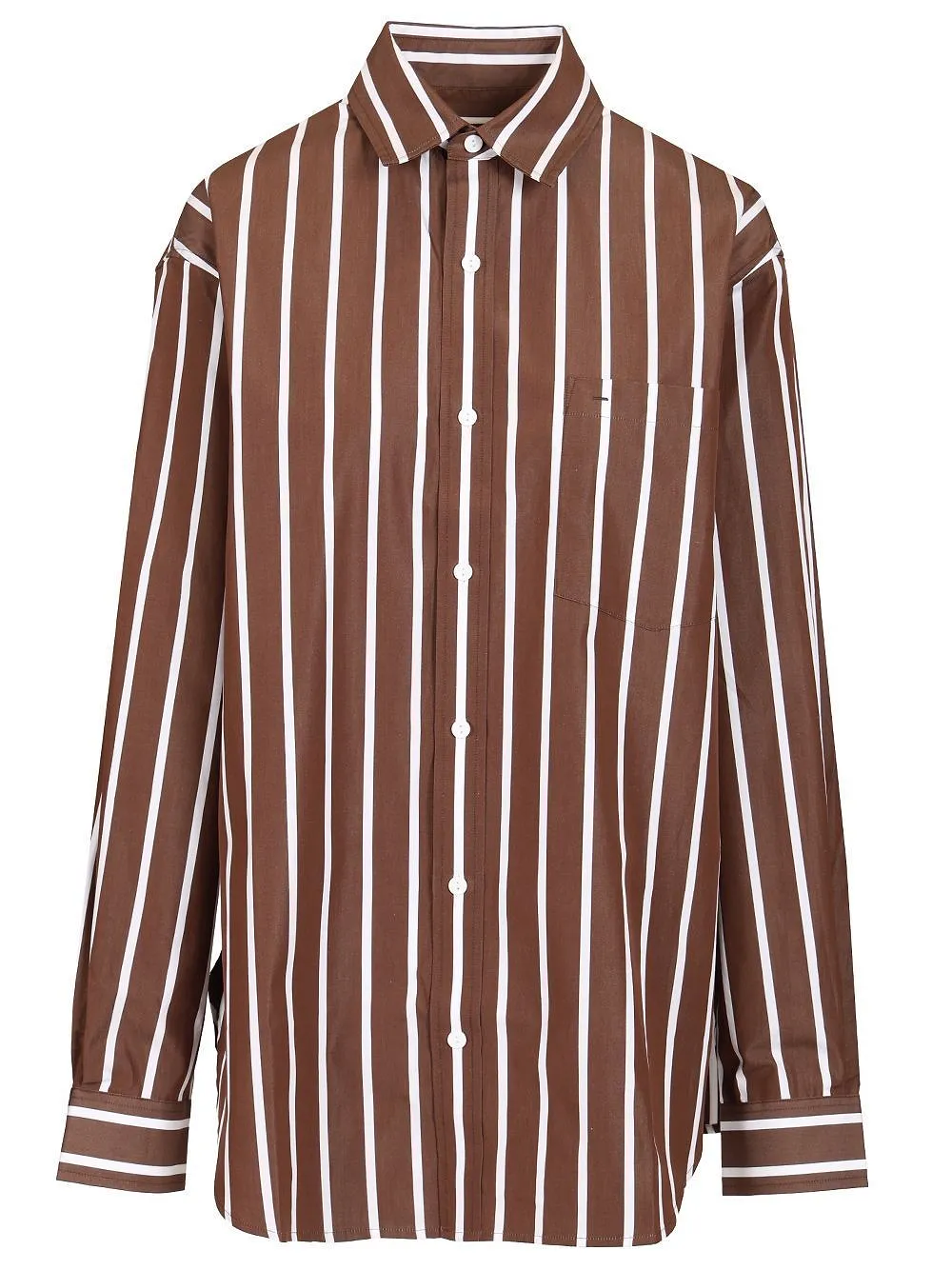 Classic Oversized Stripe Shirt