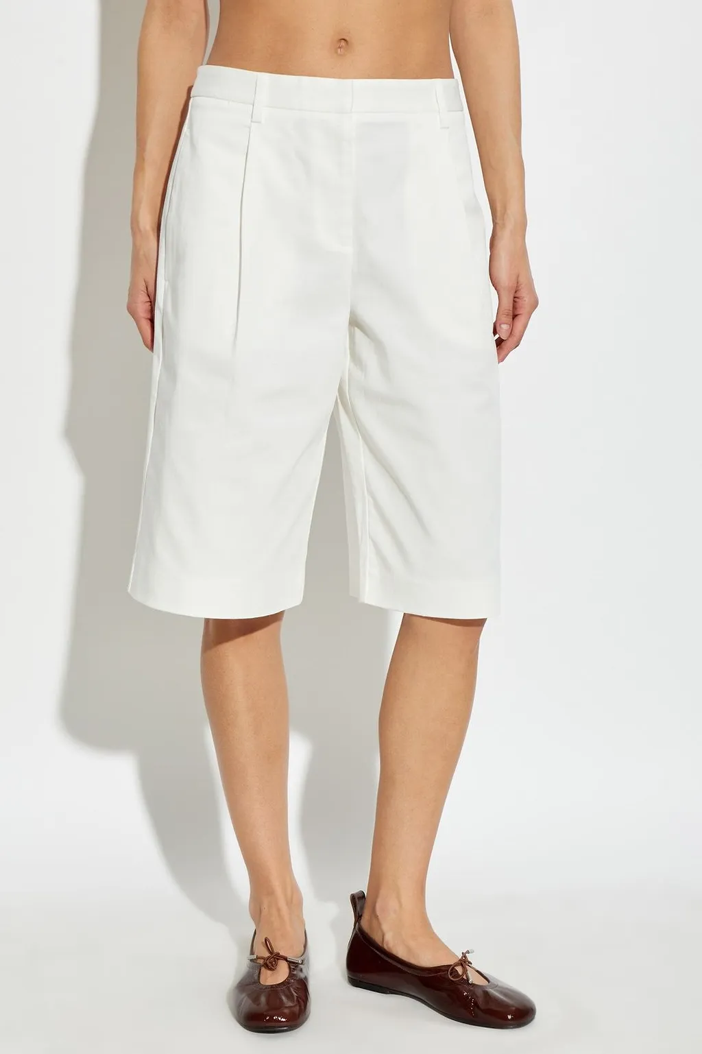 Matteau Long Chino Bermuda Shorts