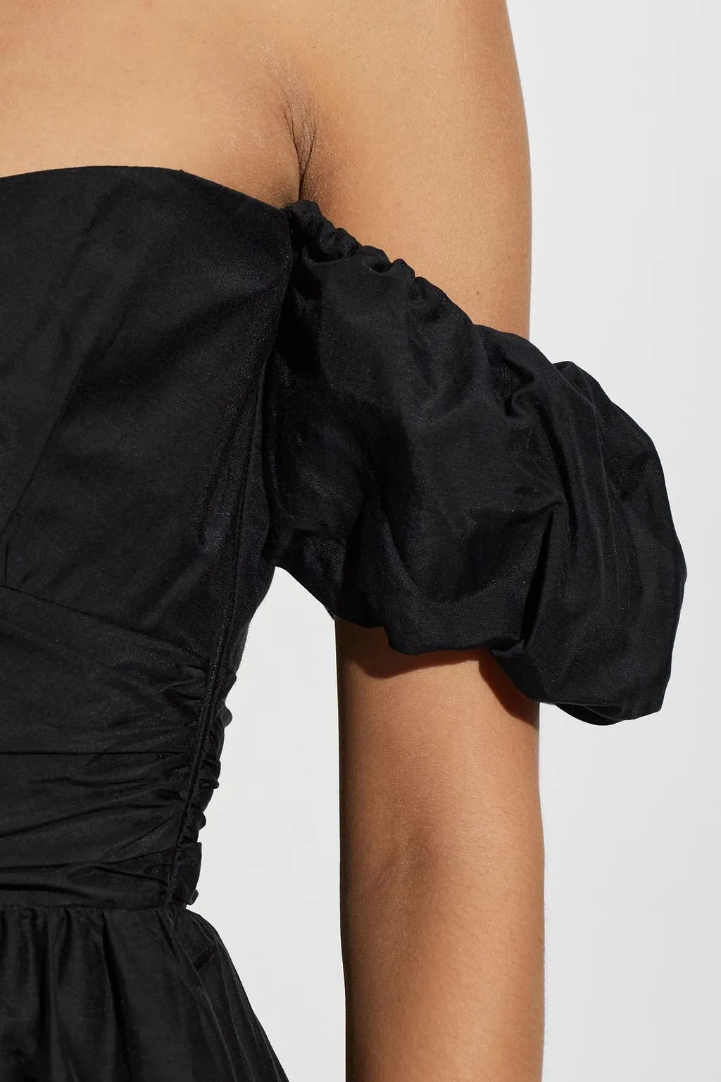 Matteau Off-Shoulder Puff-Sleeve Dress