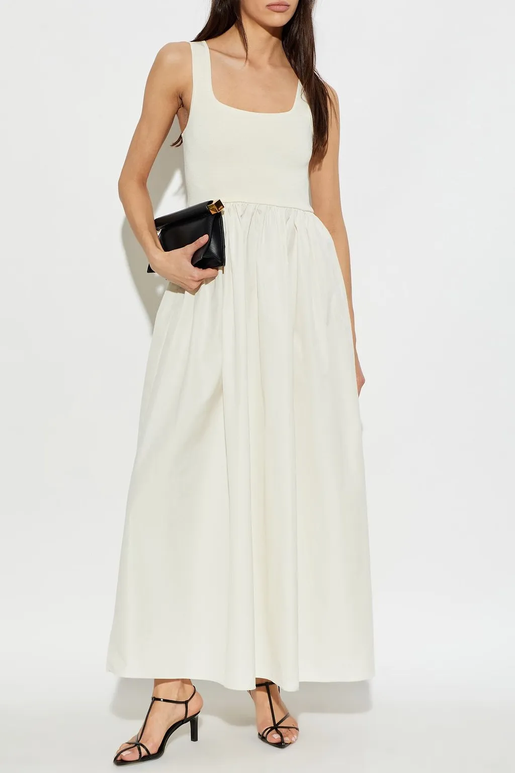 Matteau Sleeveless Square-Neck Dress