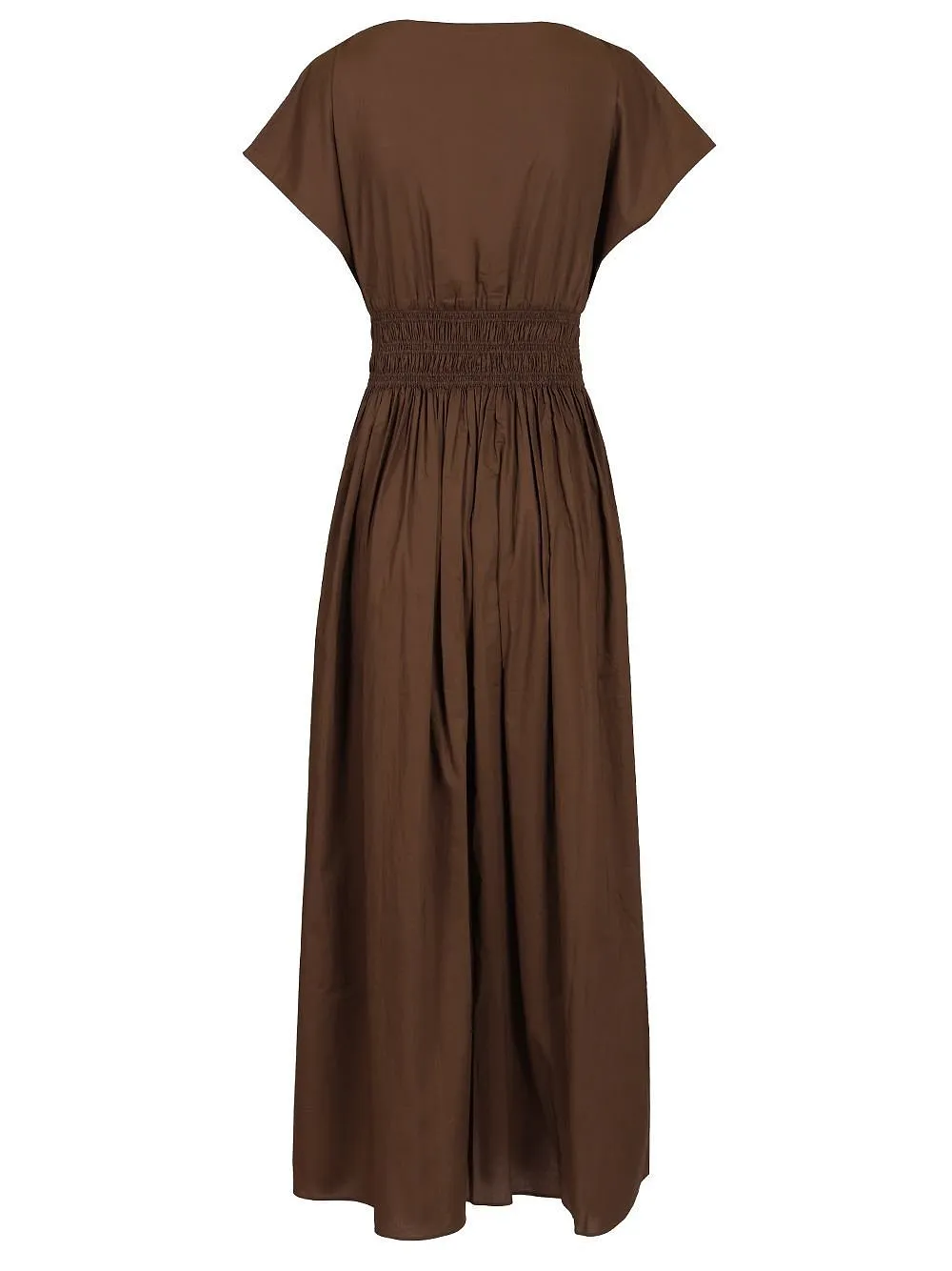 Matteau Shirred Waist Midi Dress