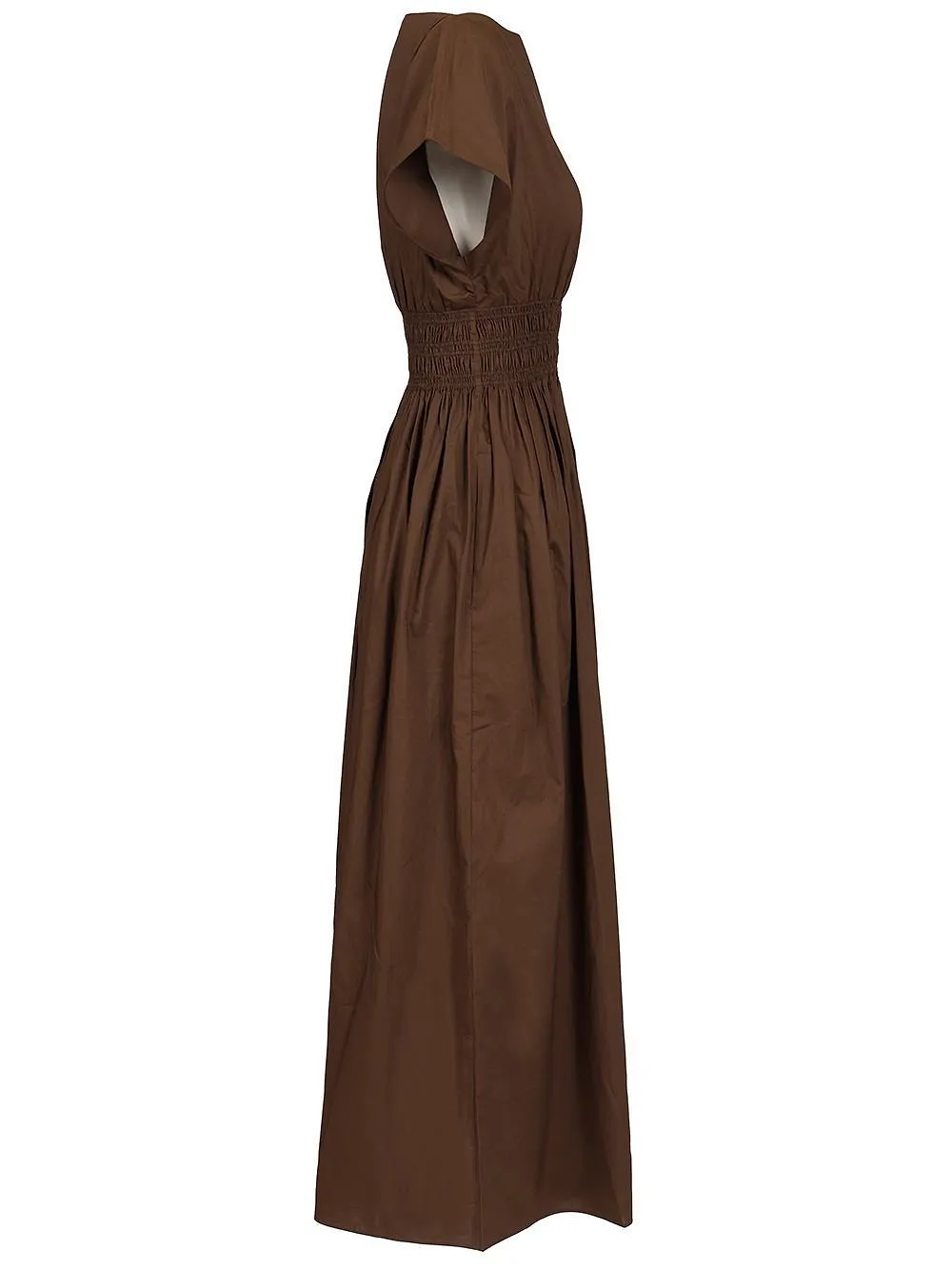 Matteau Shirred Waist Midi Dress