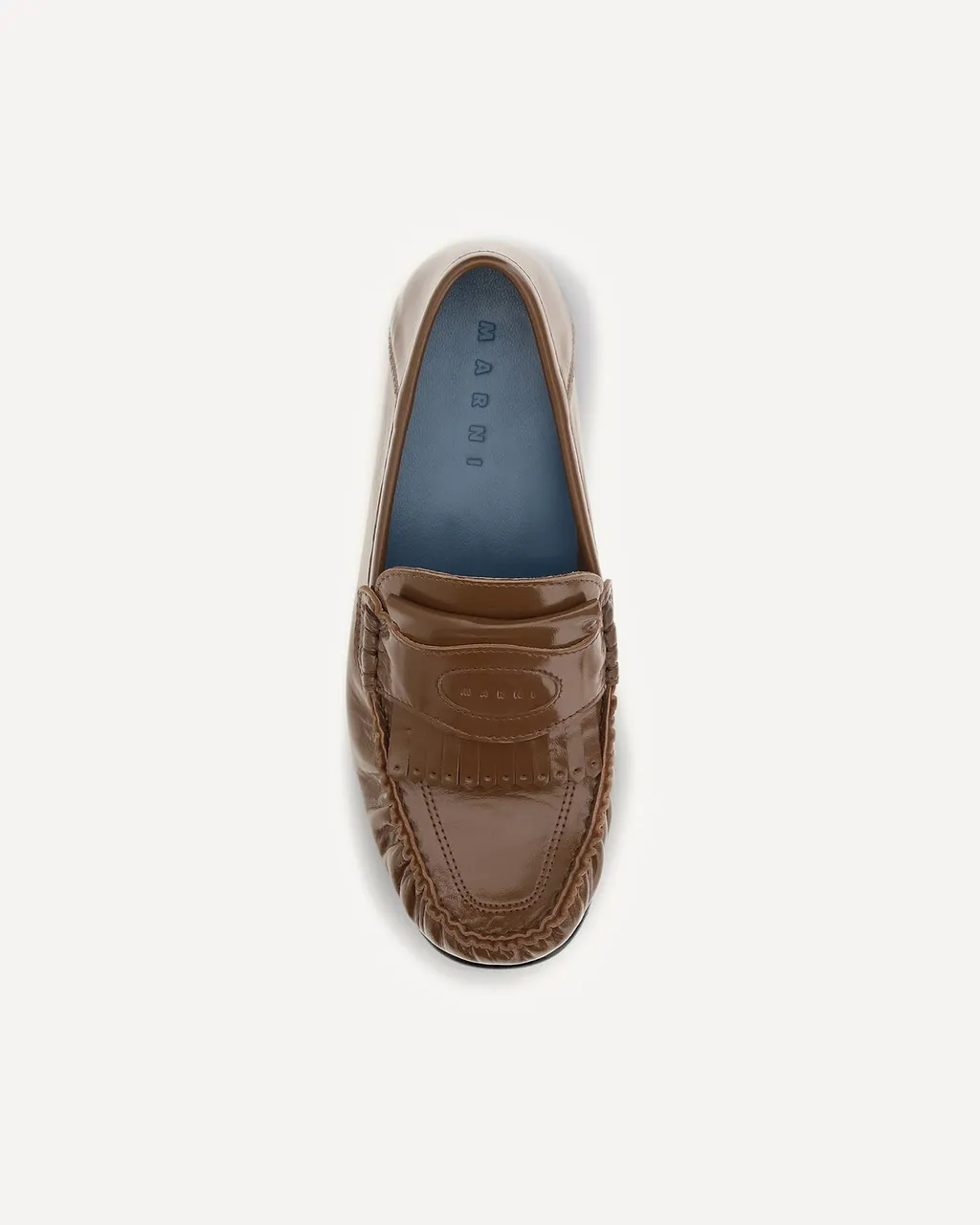 Marni Tassel Fold-Heel Flat Shoes