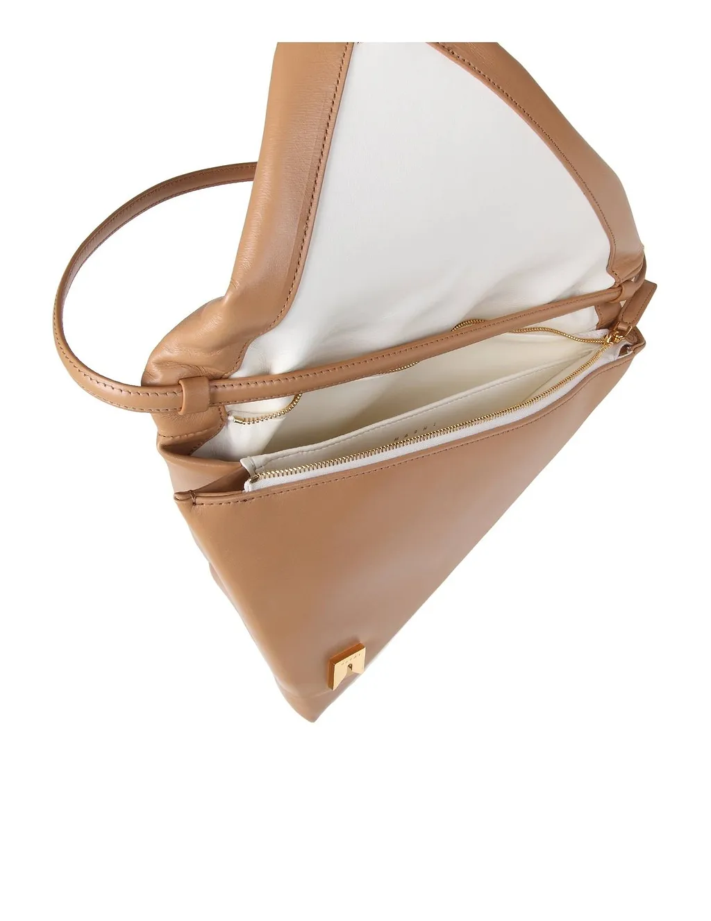 Marni Triangle Foldover Shoulder Bag