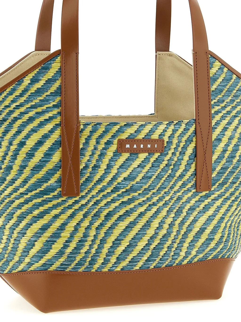 Marni Waves Small Tote Bag