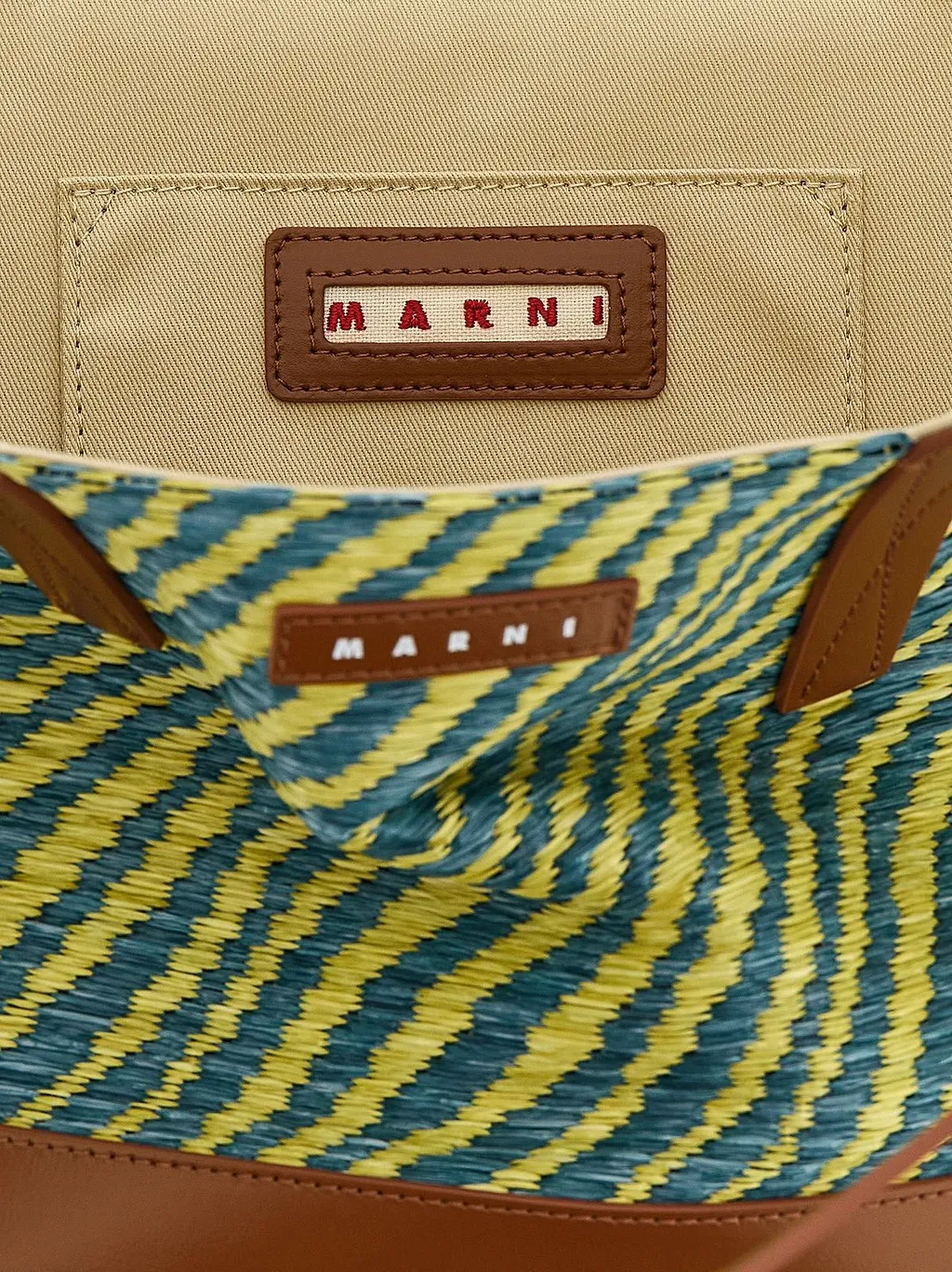 Marni Waves Small Tote Bag