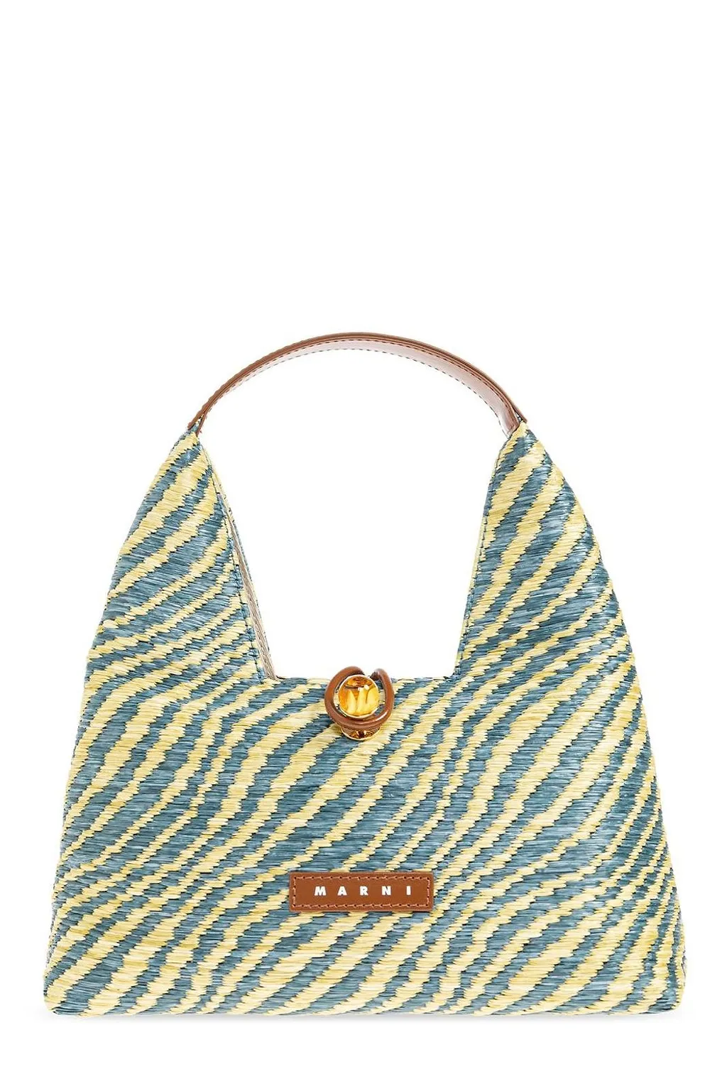 Marni Woven Top Handle Tote Bag