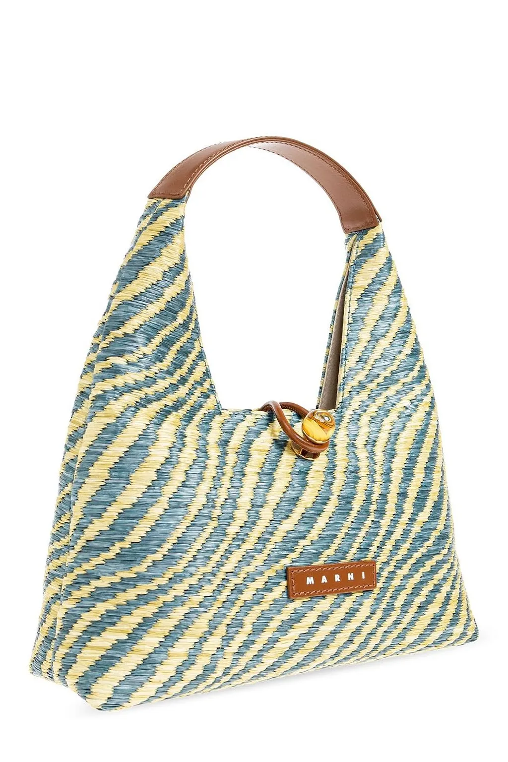 Marni Woven Top Handle Tote Bag