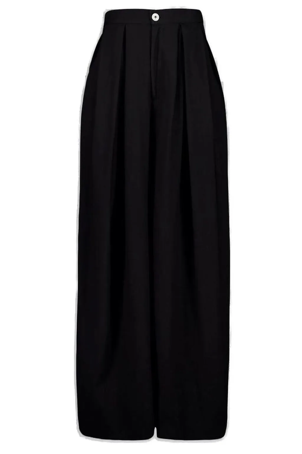 High Waist Pleated Trousers