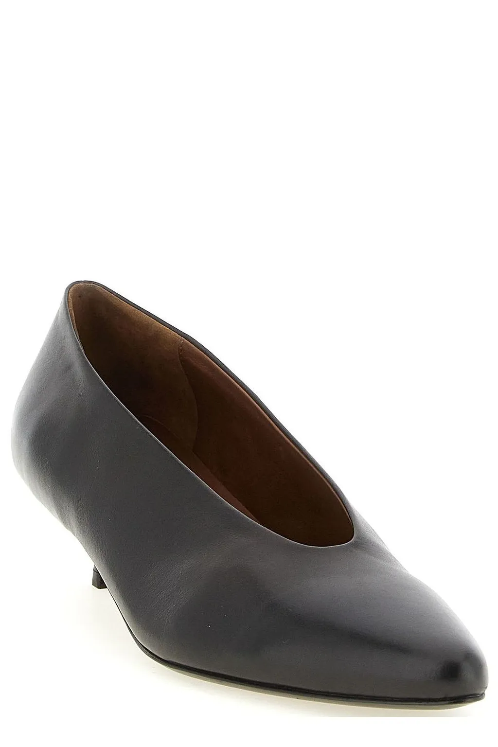 MarsÈLl Longiforma V-Neck Heeled Pumps