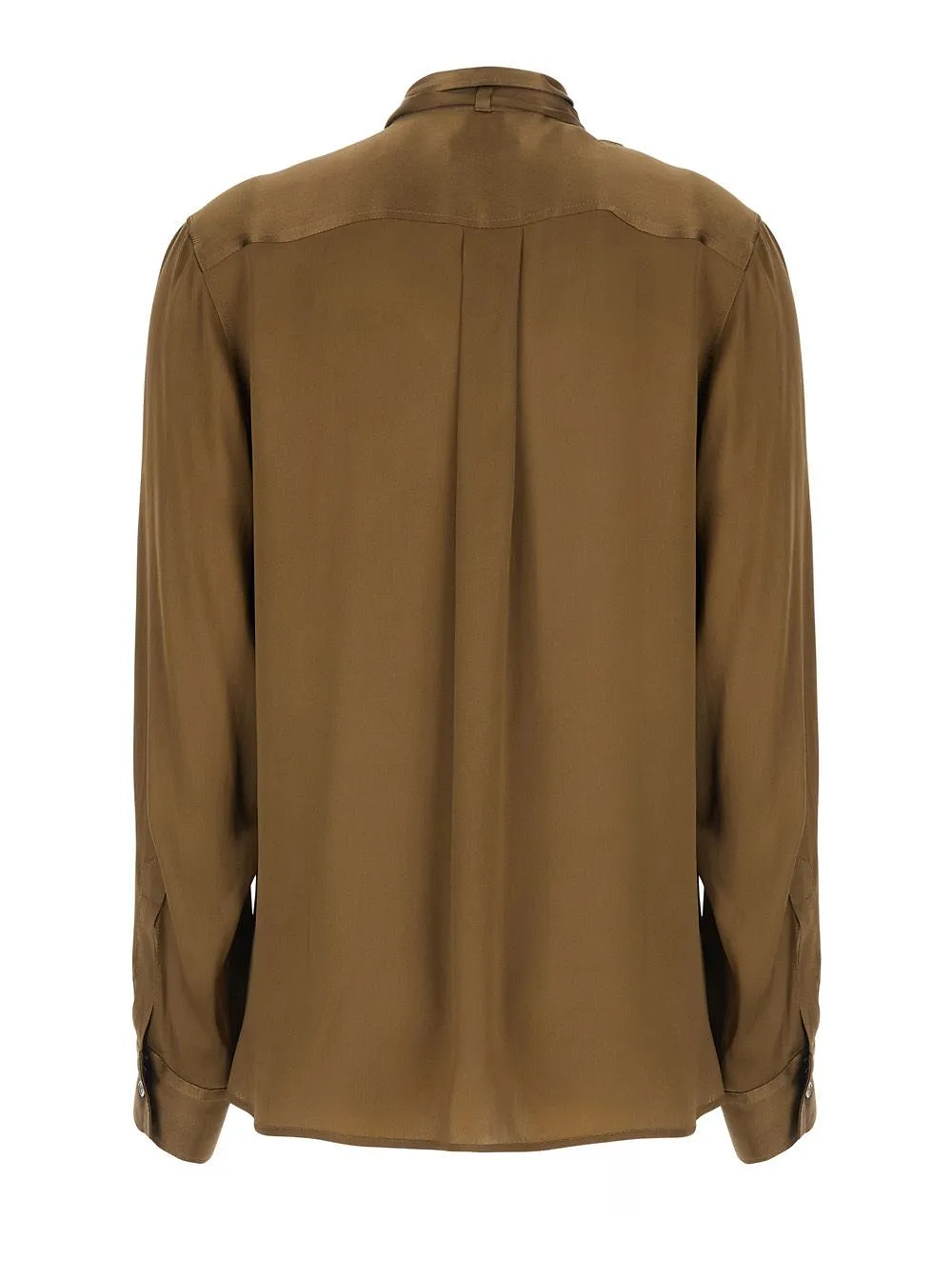 Mauro Grifoni Bow-Neck Buttoned Shirt