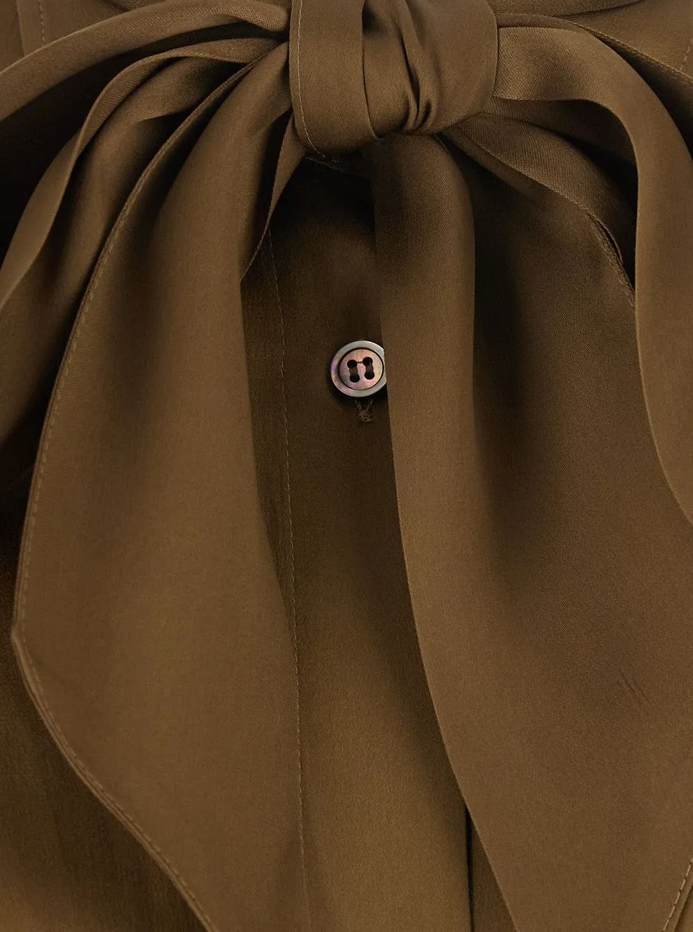 Mauro Grifoni Bow-Neck Buttoned Shirt