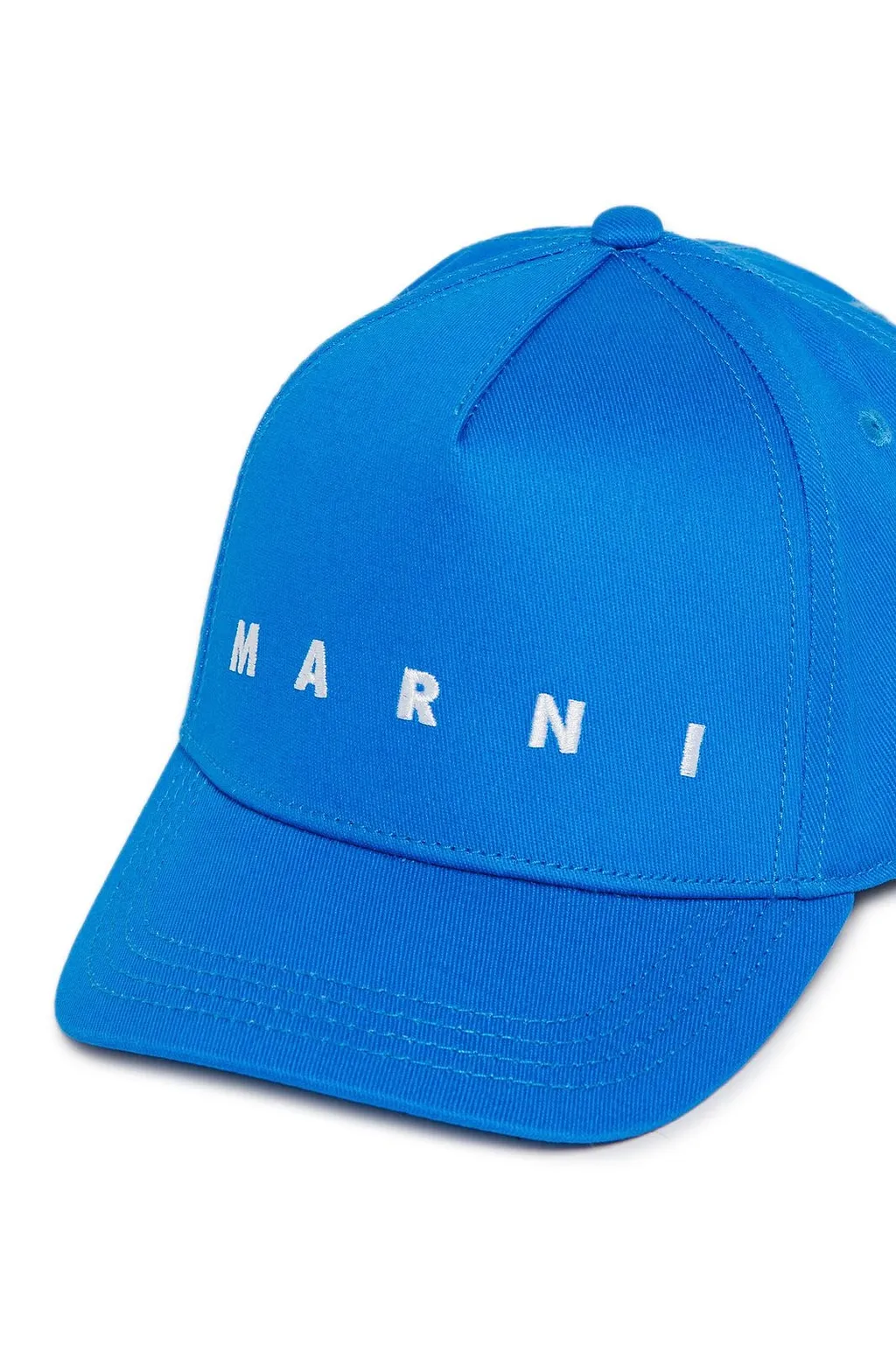 Marni Kids Logo Embroidered Baseball Cap