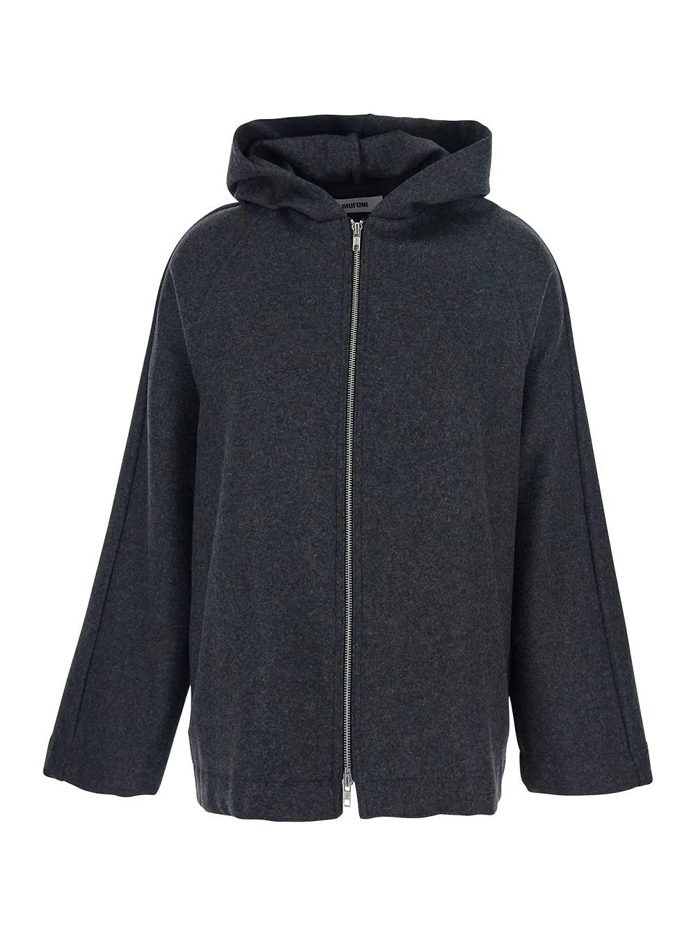 Mauro Grifoni Hooded Zip-Up Jacket