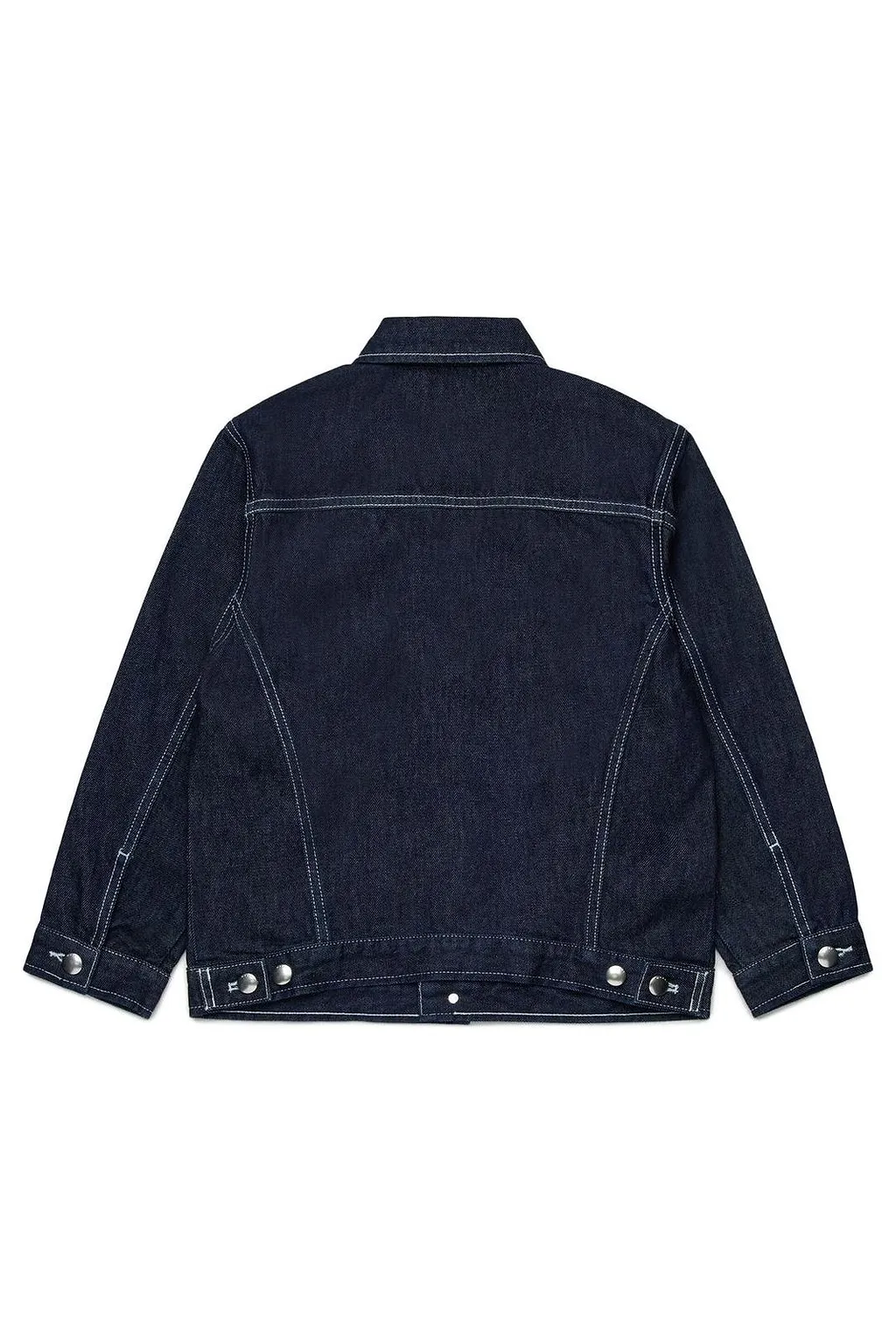 Marni Kids Logo Embroidered Denim Jacket