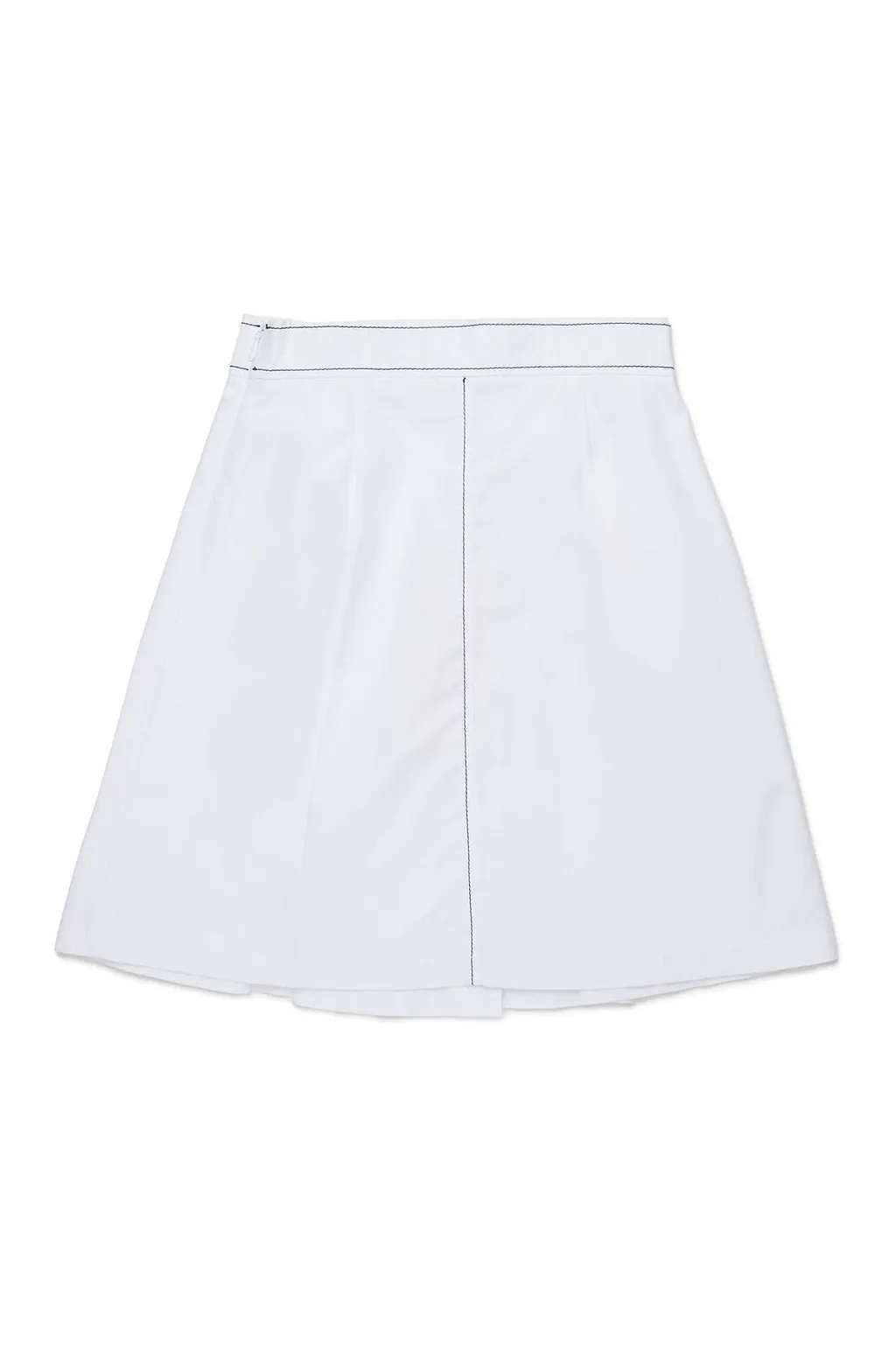 Marni Kids Logo Embroidered Pleated Skirt