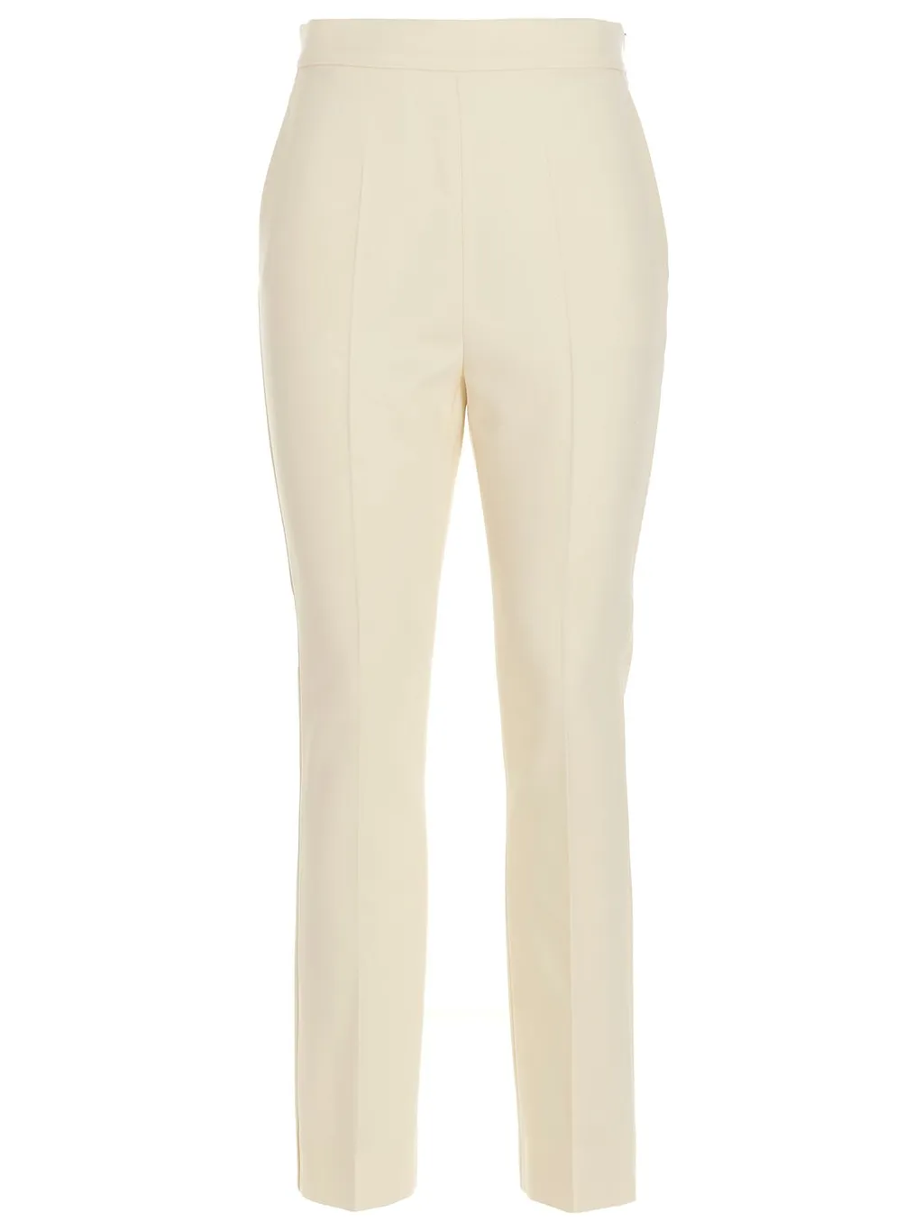 Max Mara Creased-Leg Crop Trousers