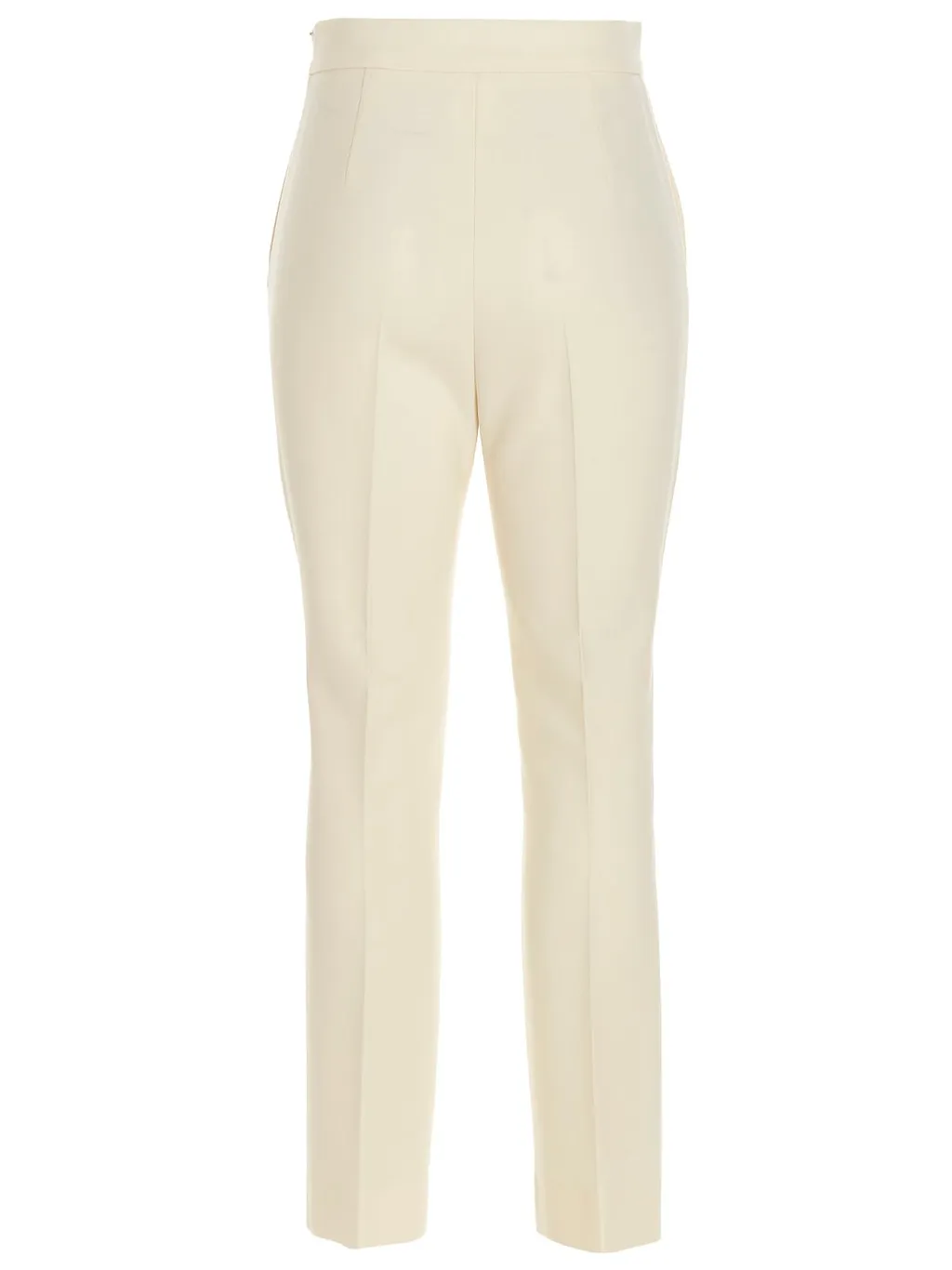 Max Mara Creased-Leg Crop Trousers