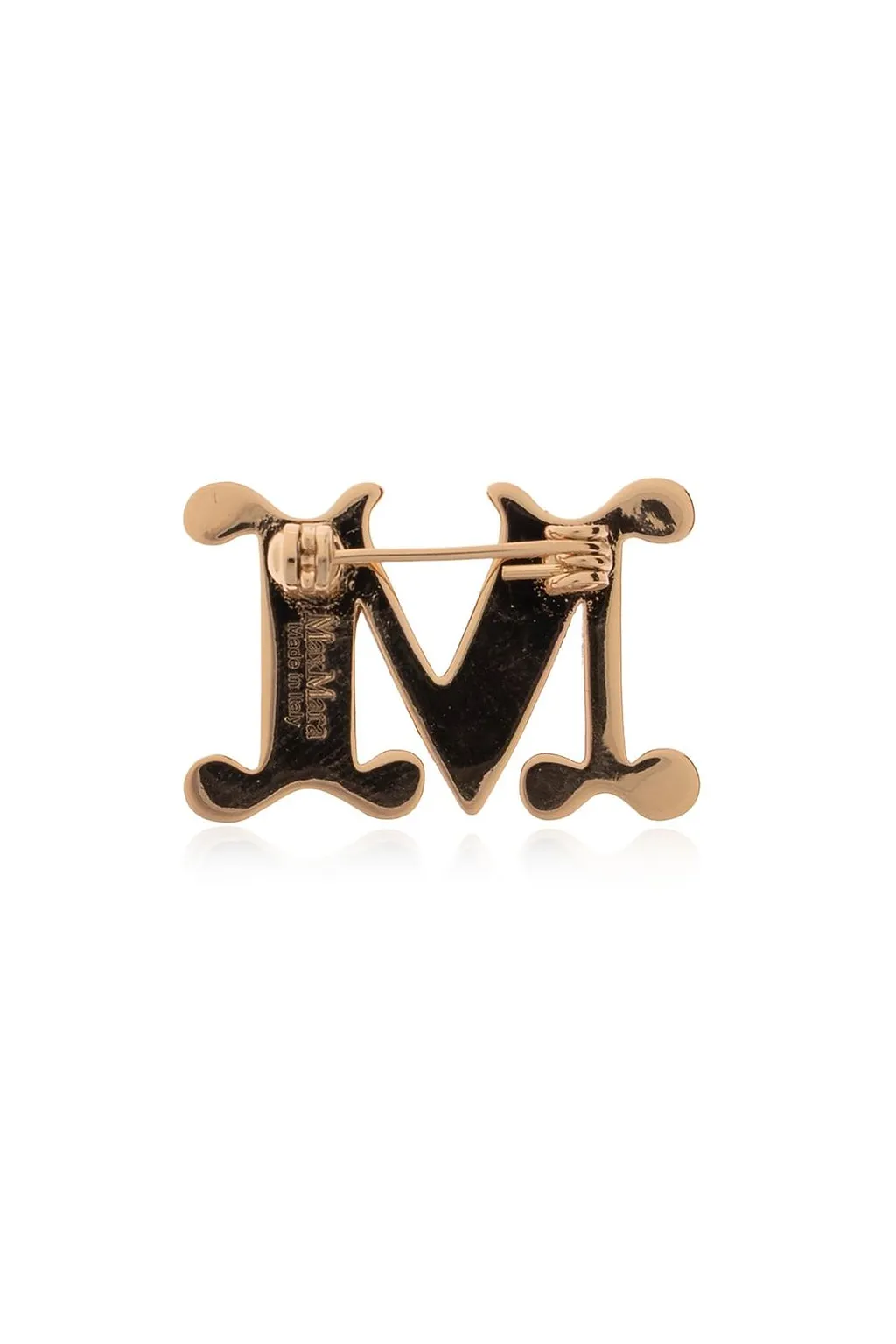 Facella Crystal Initial Brooch