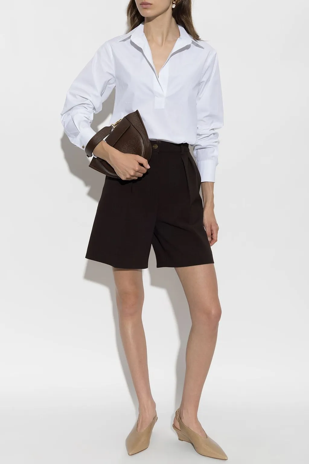 Sauna Pleated Shorts