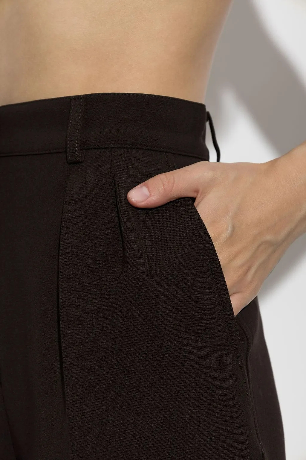 Sauna Pleated Shorts