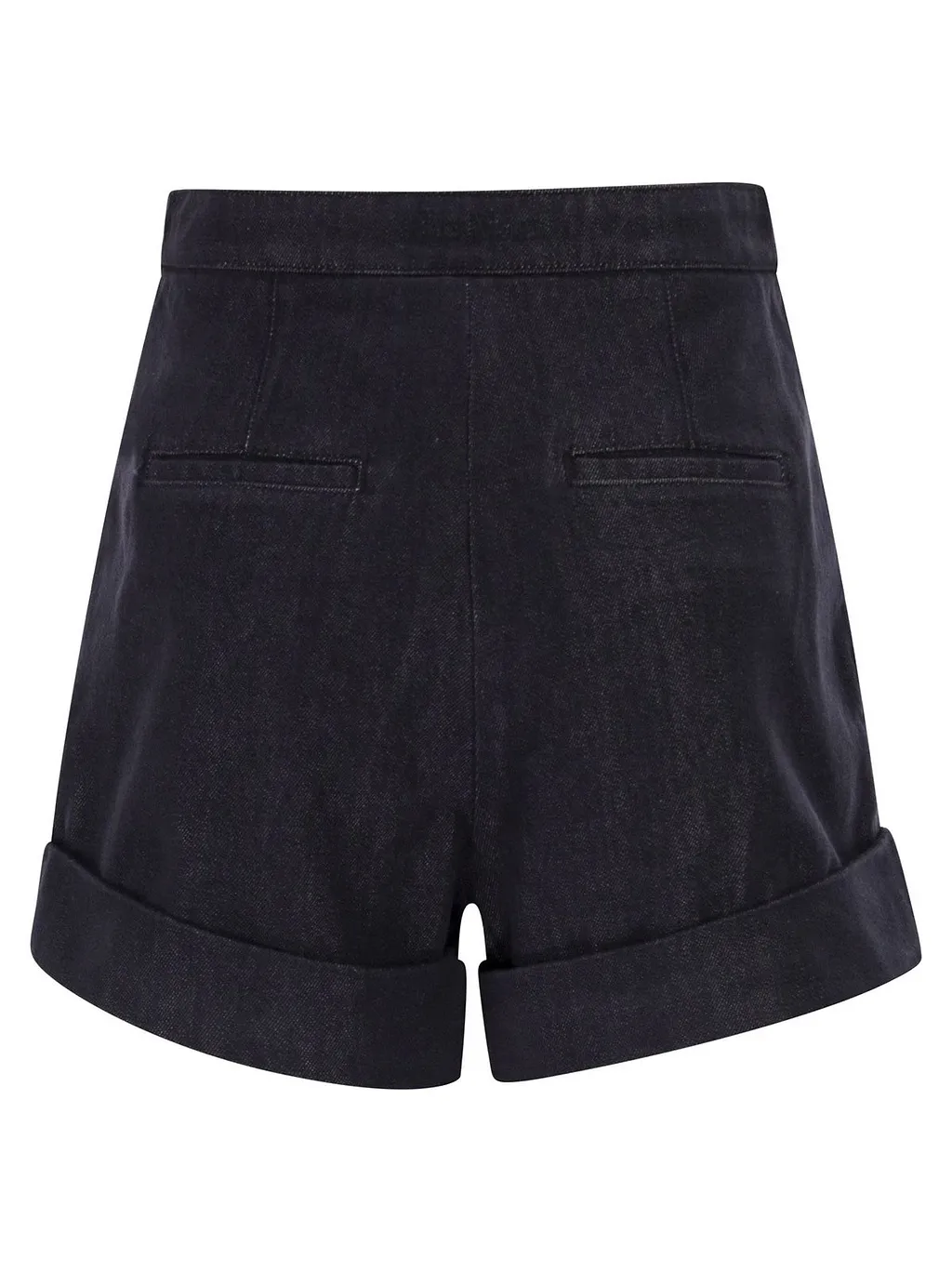 Max Mara Mxmcalca Turn-Up Hem Denim Shorts