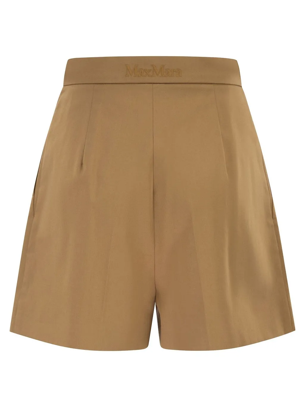 Max Mara Tabacco Pleated Shorts