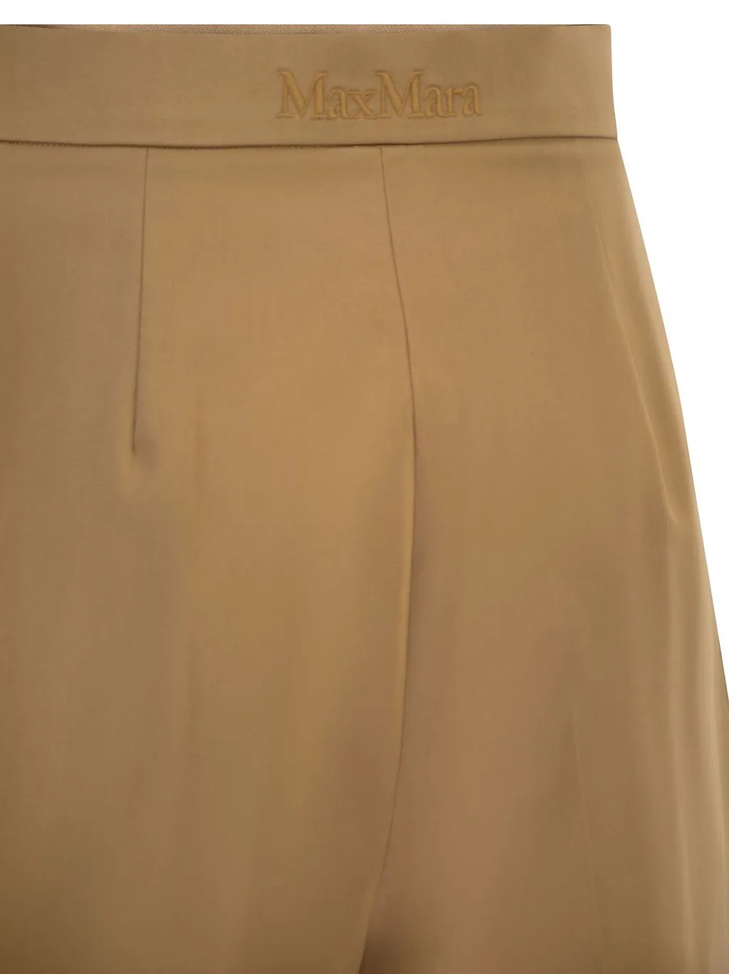 Max Mara Tabacco Pleated Shorts