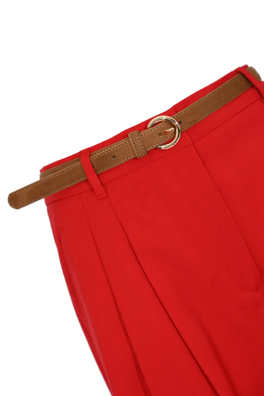 Max Mara Studio Mstbacio Belted Pence Pants