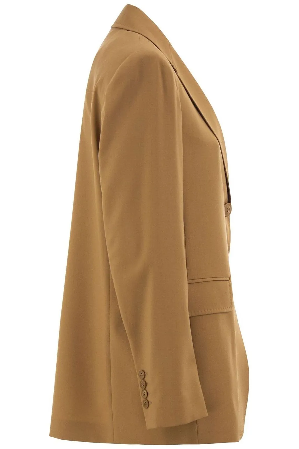 Max Mara Studio Assenzi Single-Breasted Jacket