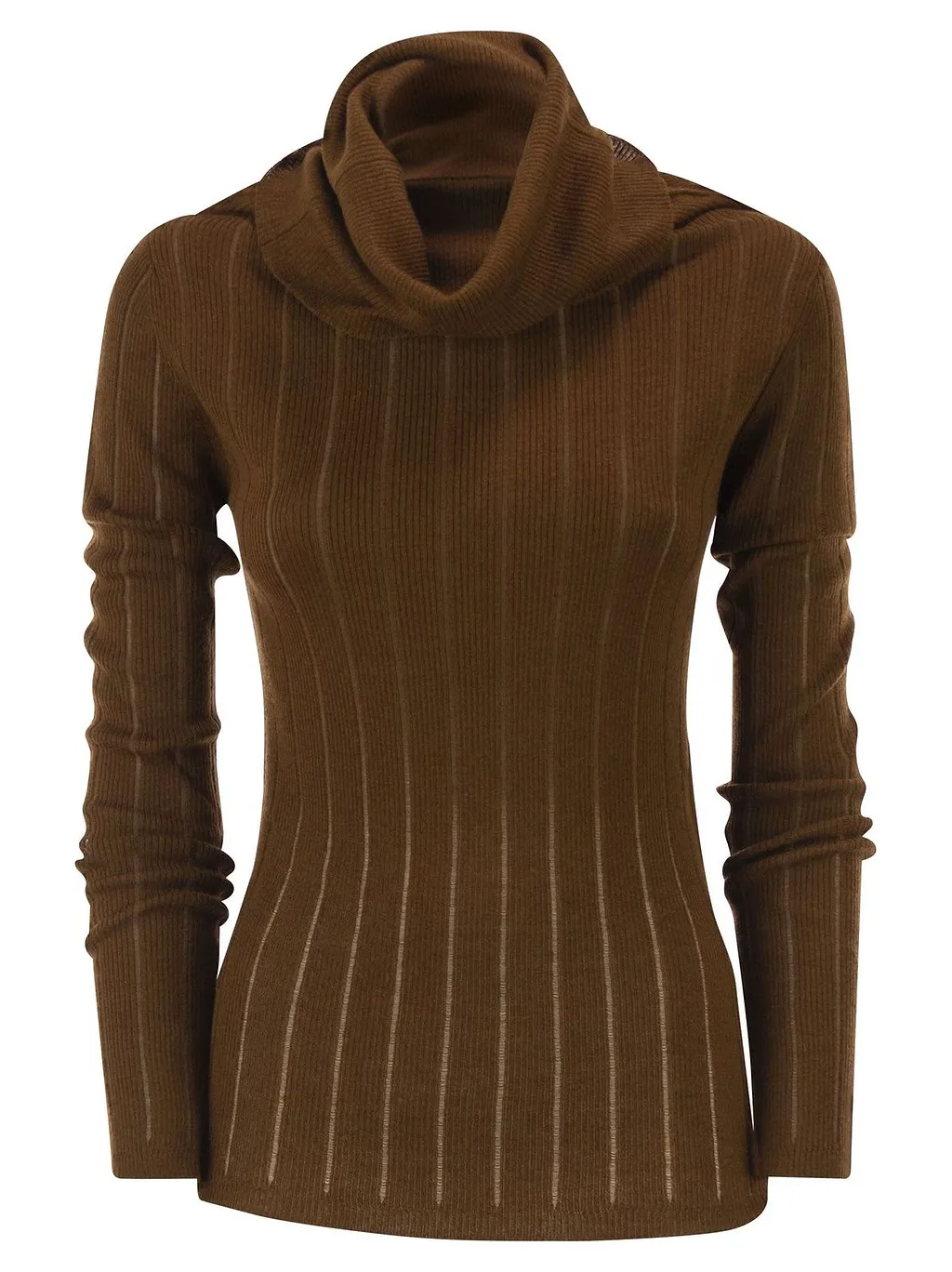 Max Mara Studio Mstbadesse Fitted Turtleneck Jumper