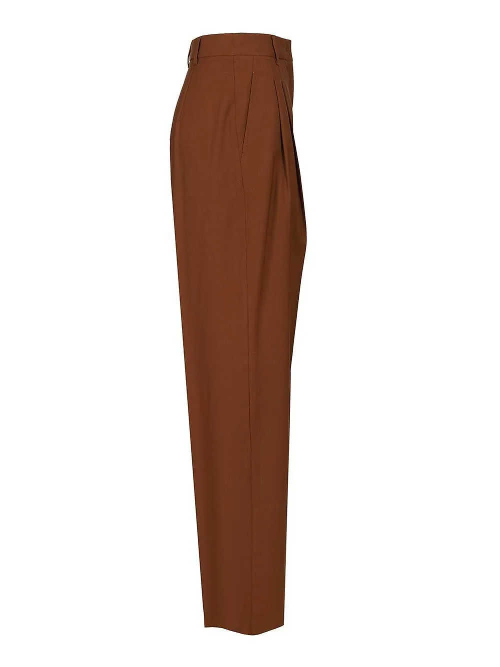 Max Mara Studio Mstbacio Belted Pence Pants