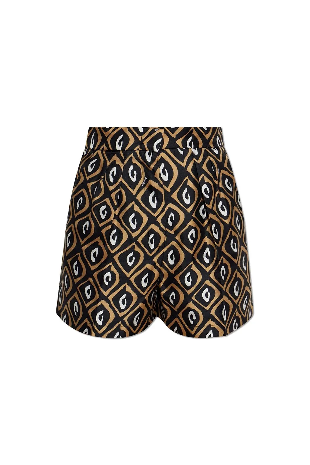 Quinoa Patterned Twill Shorts