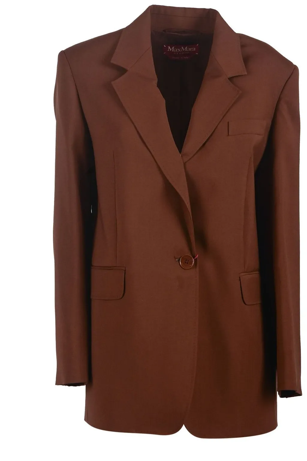 Max Mara Studio Mstbalco Single-Breasted Jacket