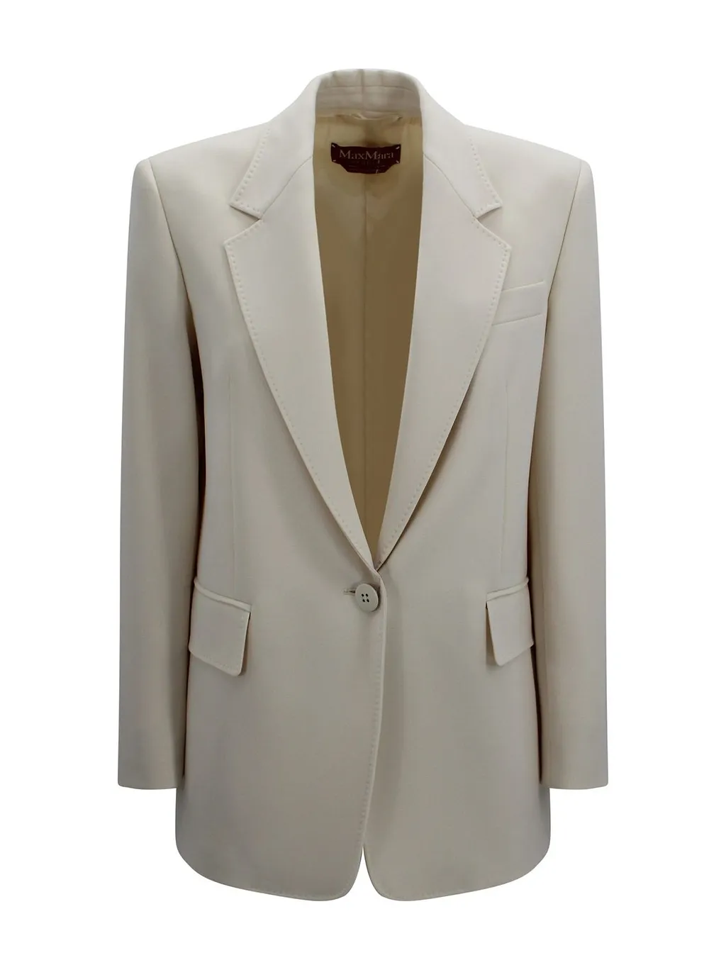 Bosco Single-Breasted Cady Blazer