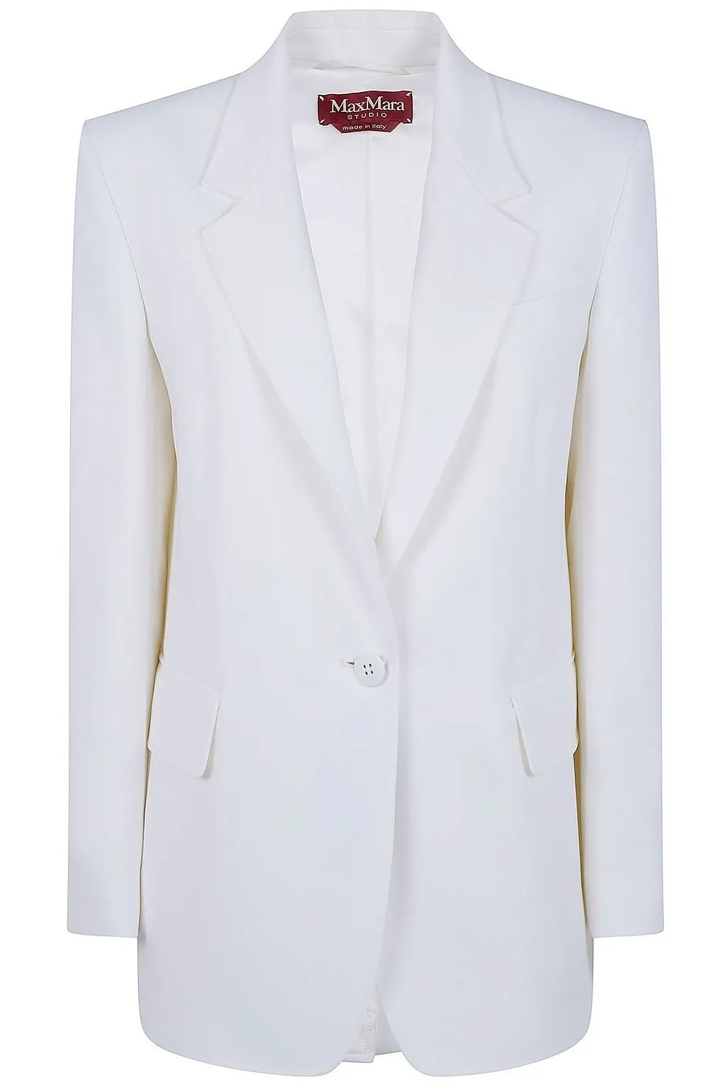 Bosco Single-Breasted Cady Blazer