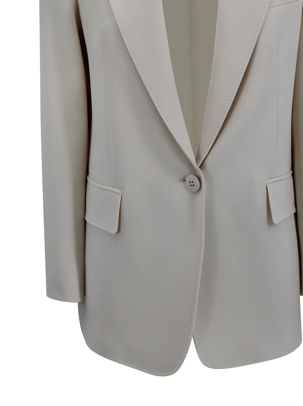 Bosco Single-Breasted Cady Blazer