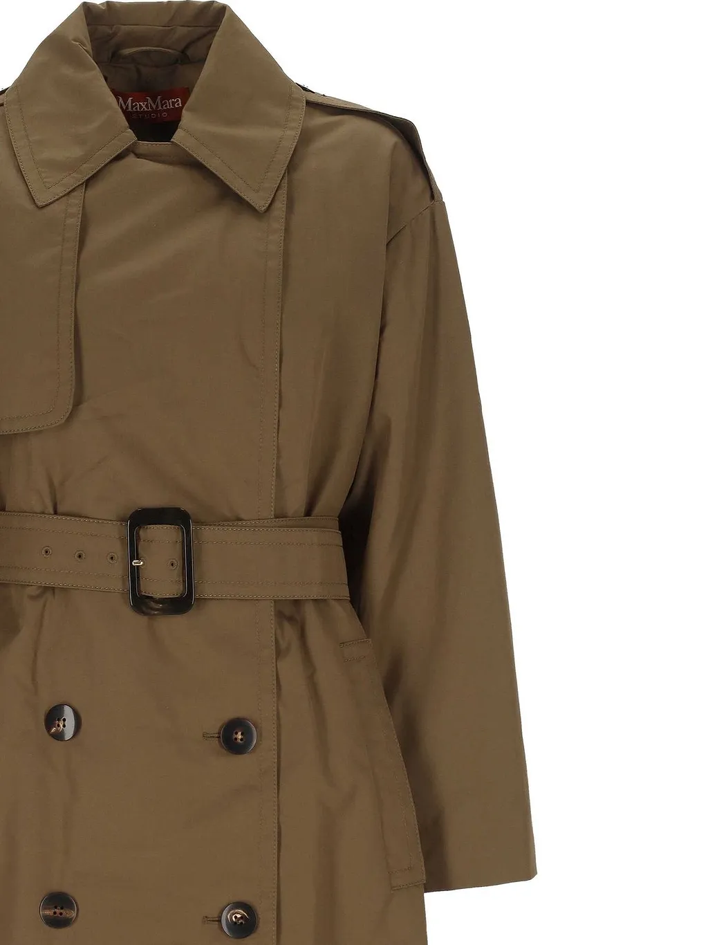 Max Mara Studio Mstcharme Belted Raincoat
