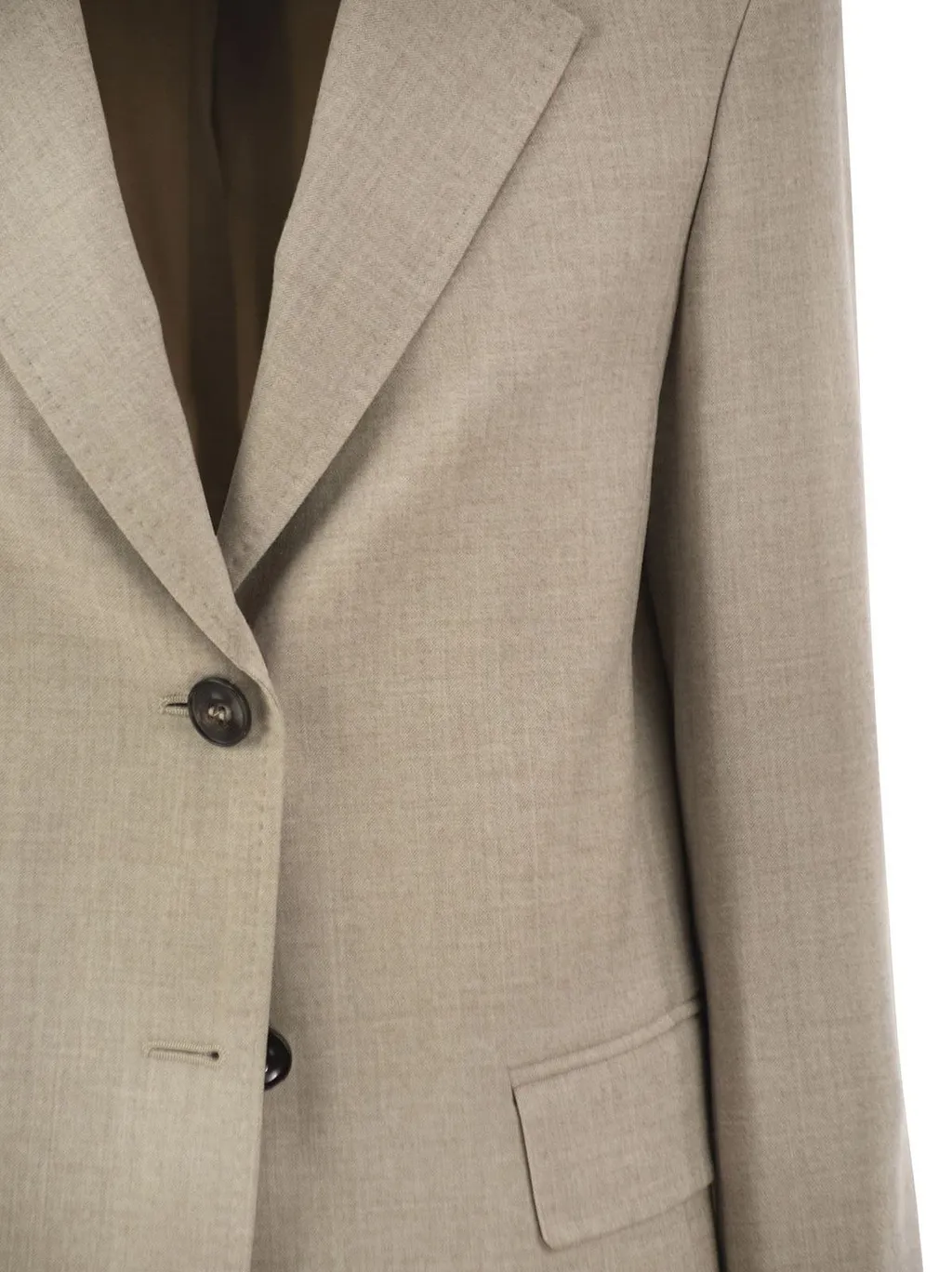 Max Mara Studio Mstedito Single Breasted Blazer