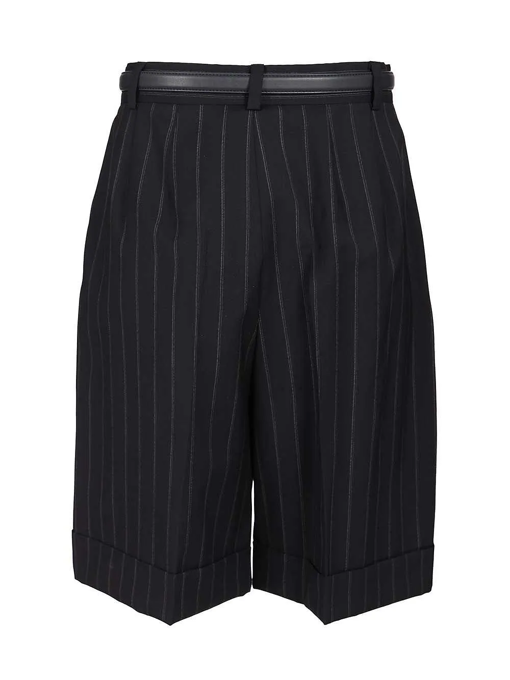 Ere Pinstripe Bermuda Shorts