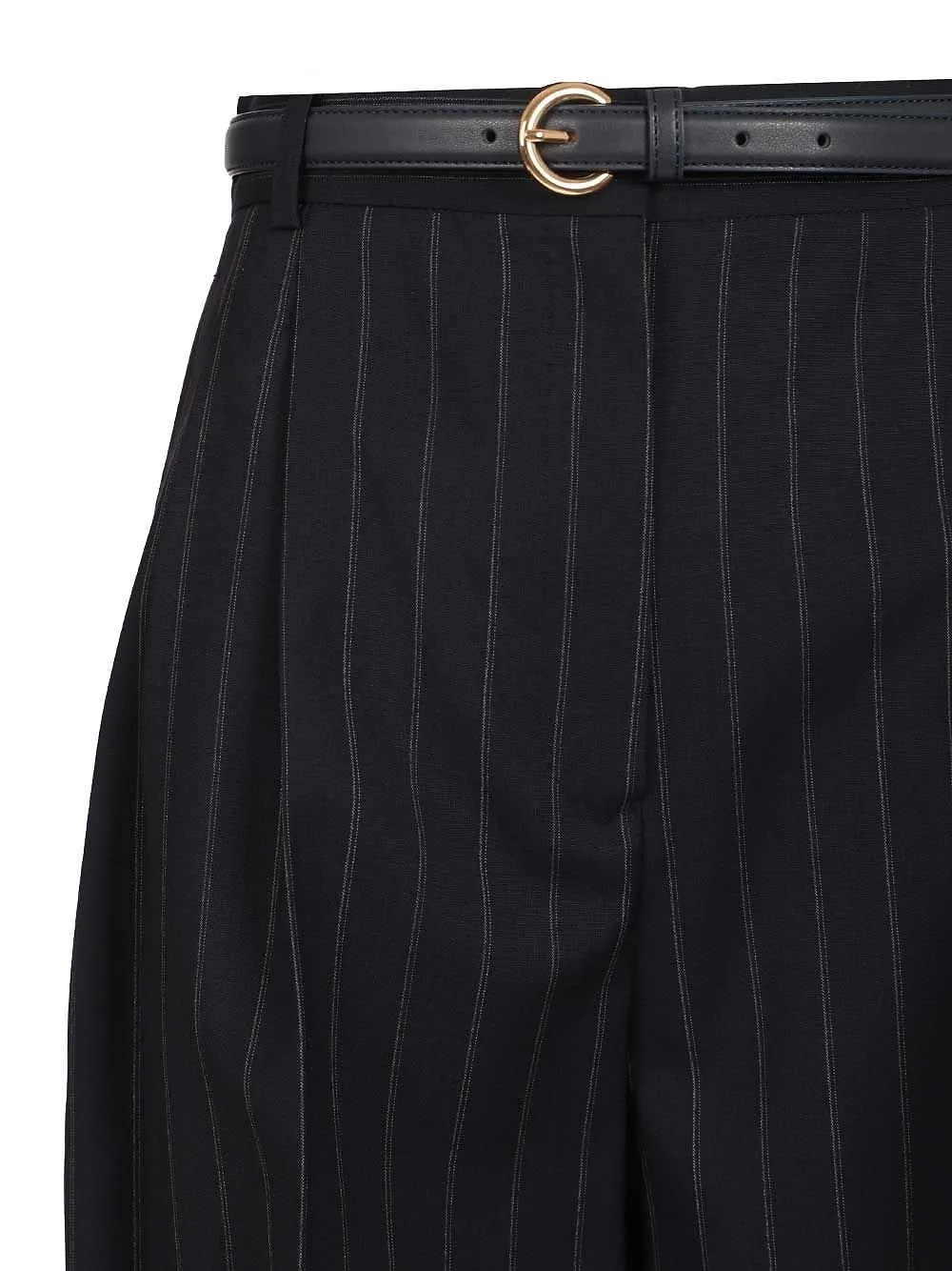 Ere Pinstripe Bermuda Shorts
