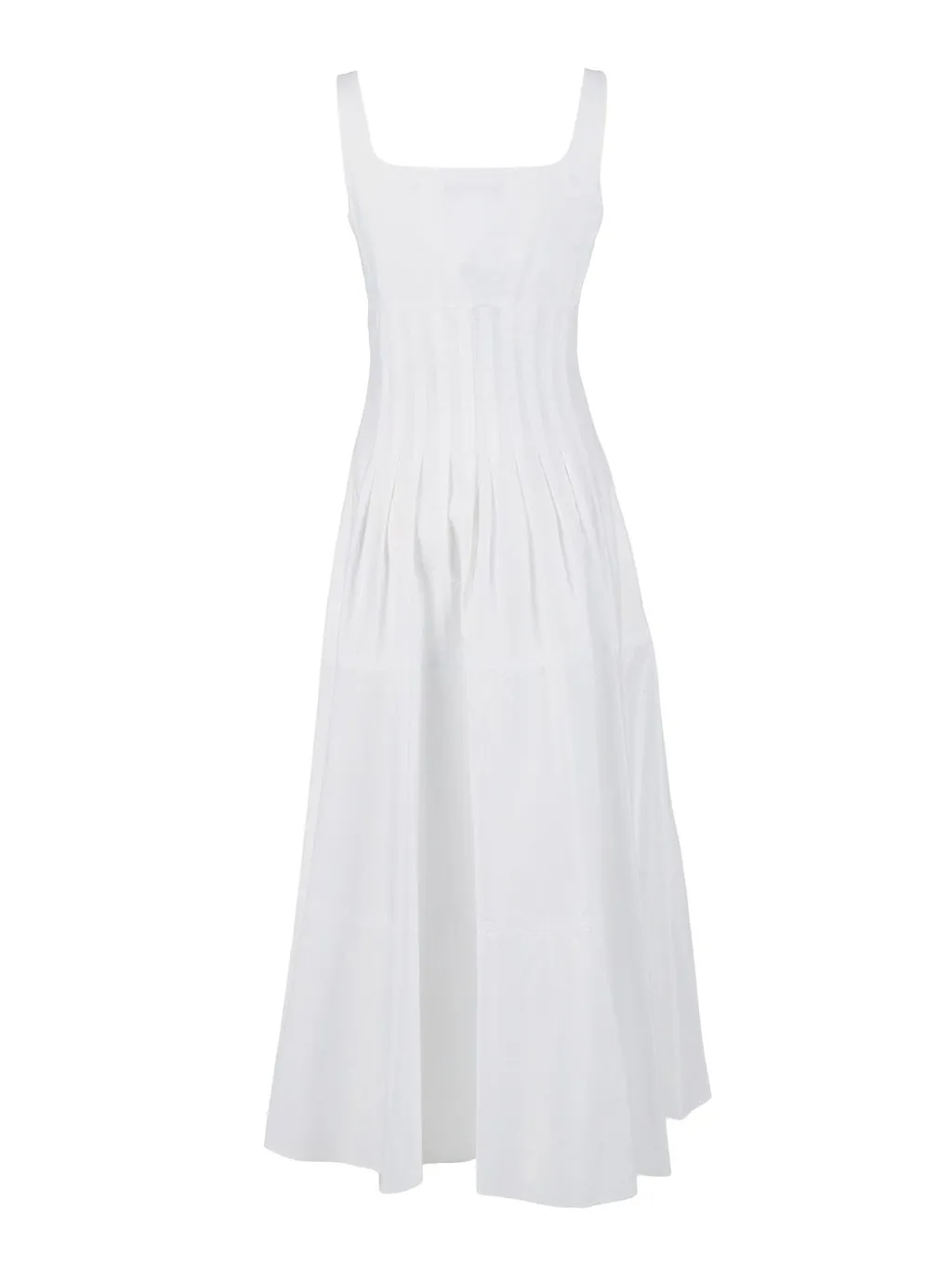 Max Mara Studio Feltre Structured Bodice Midi Dress