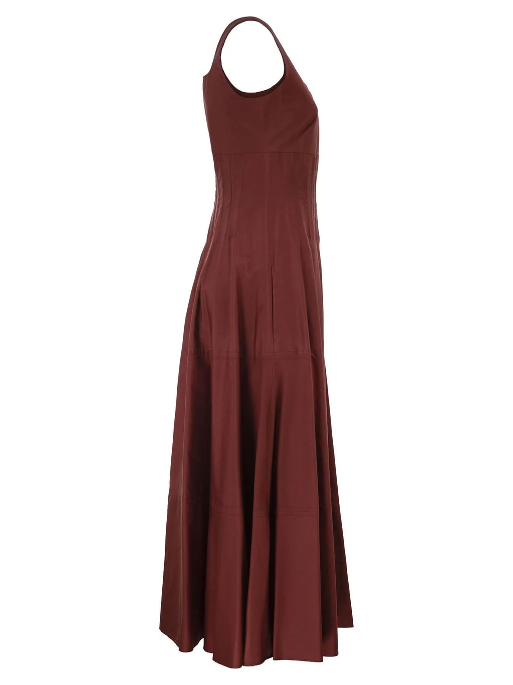 Max Mara Studio Feltre Structured Bodice Midi Dress