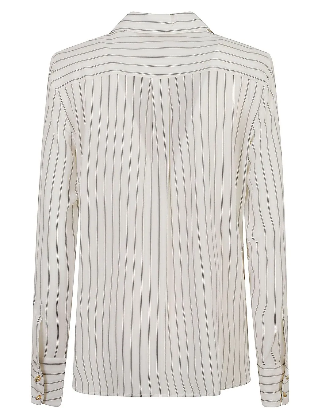 Max Mara Studio Mstflirt Striped Button-Up Shirt
