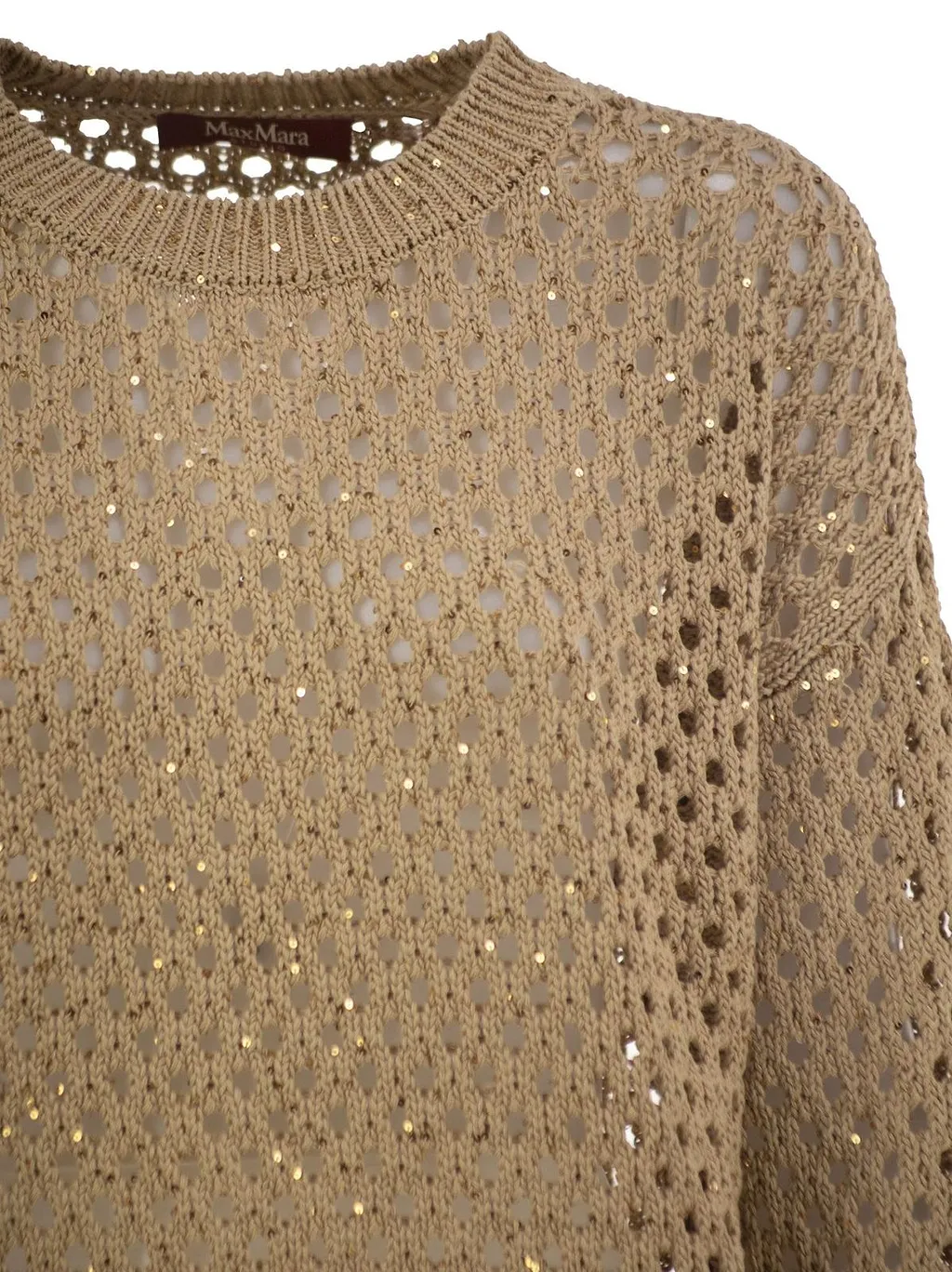 Max Mara Studio Mstgeyser Sequinned Boxy Jumper