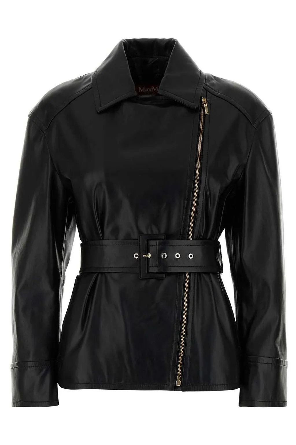 Max Mara Studio Mstgiusto Belted Zip Jacket