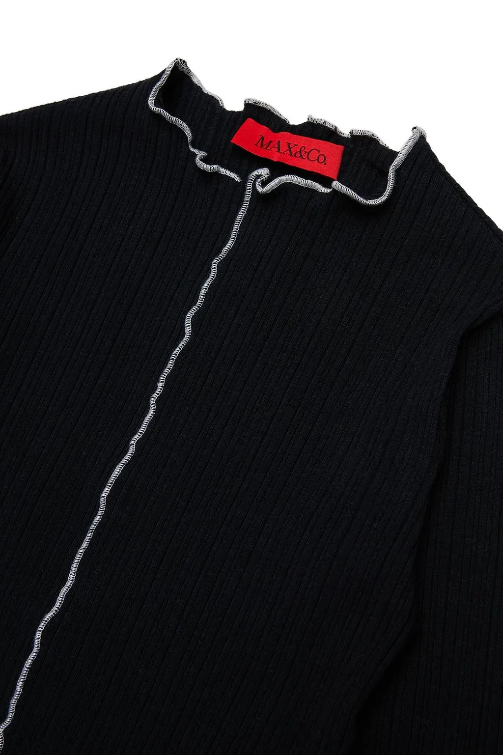 Maxt 45 Lettuce-Edge Ribbed Top
